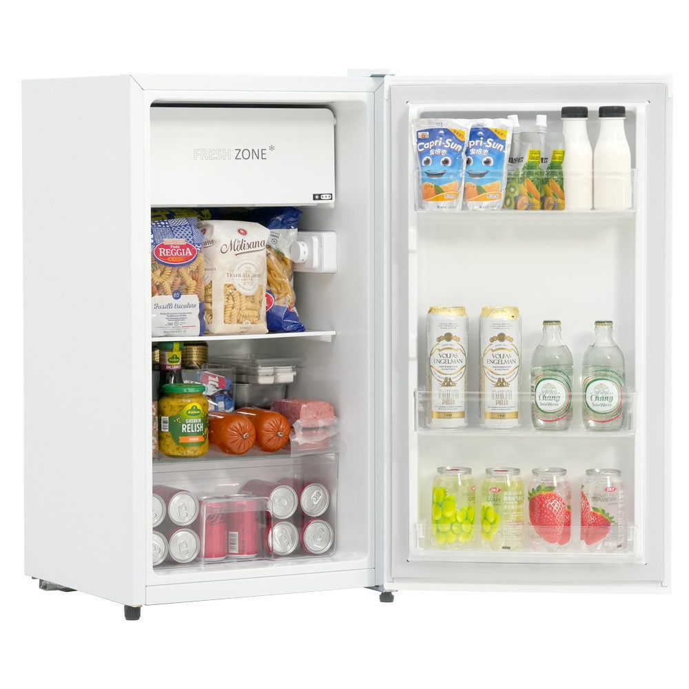 Smad Kühlschrank 91L Kühl-Gefrierkombination DSL-90KE, 83.5 cm hoch, 44.5 cm breit, Für jedes Szenario geeignet
