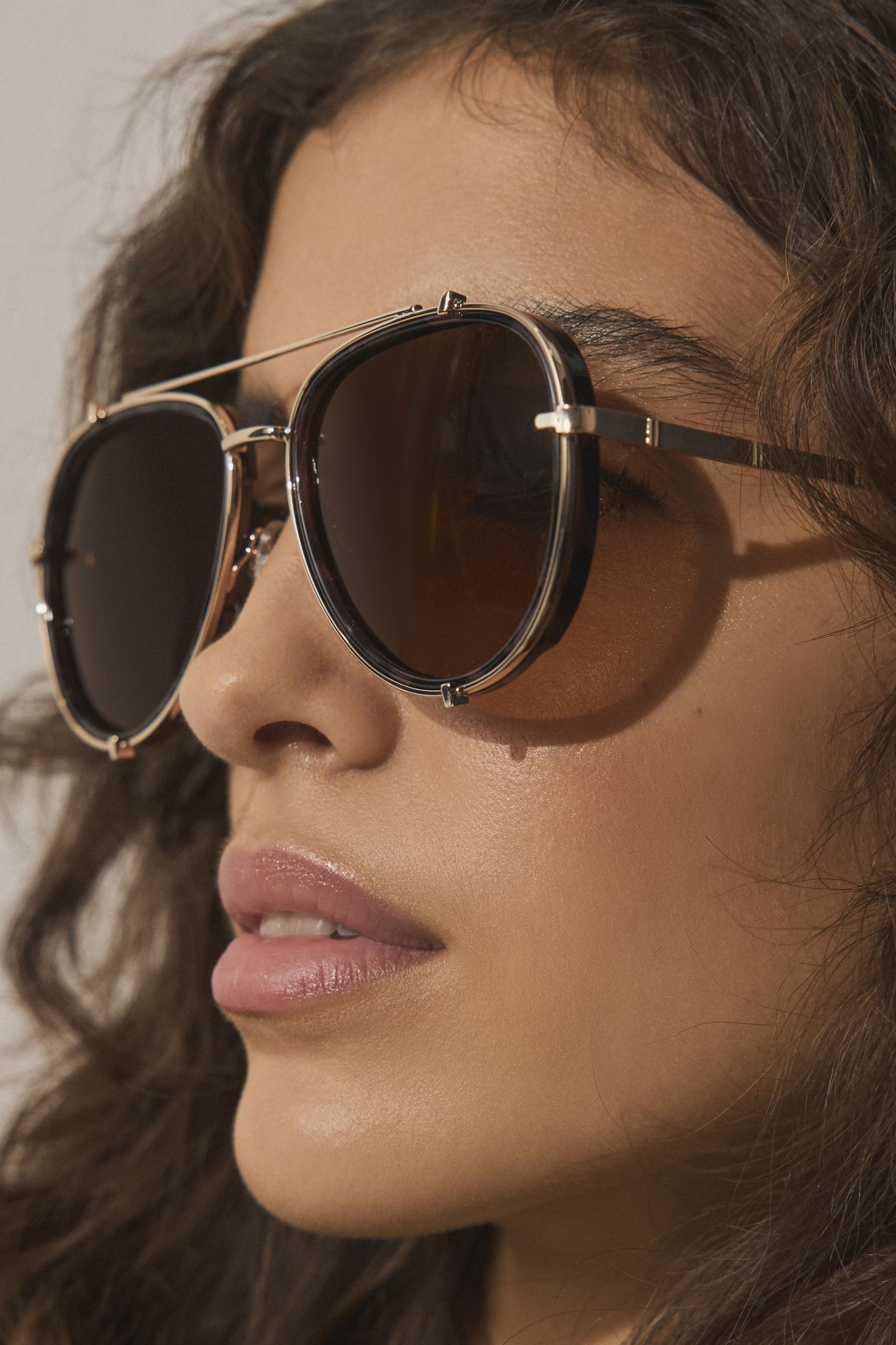 Next Sonnenbrille Sonnenbrille im Pilotenstil mit Etui (1-St)