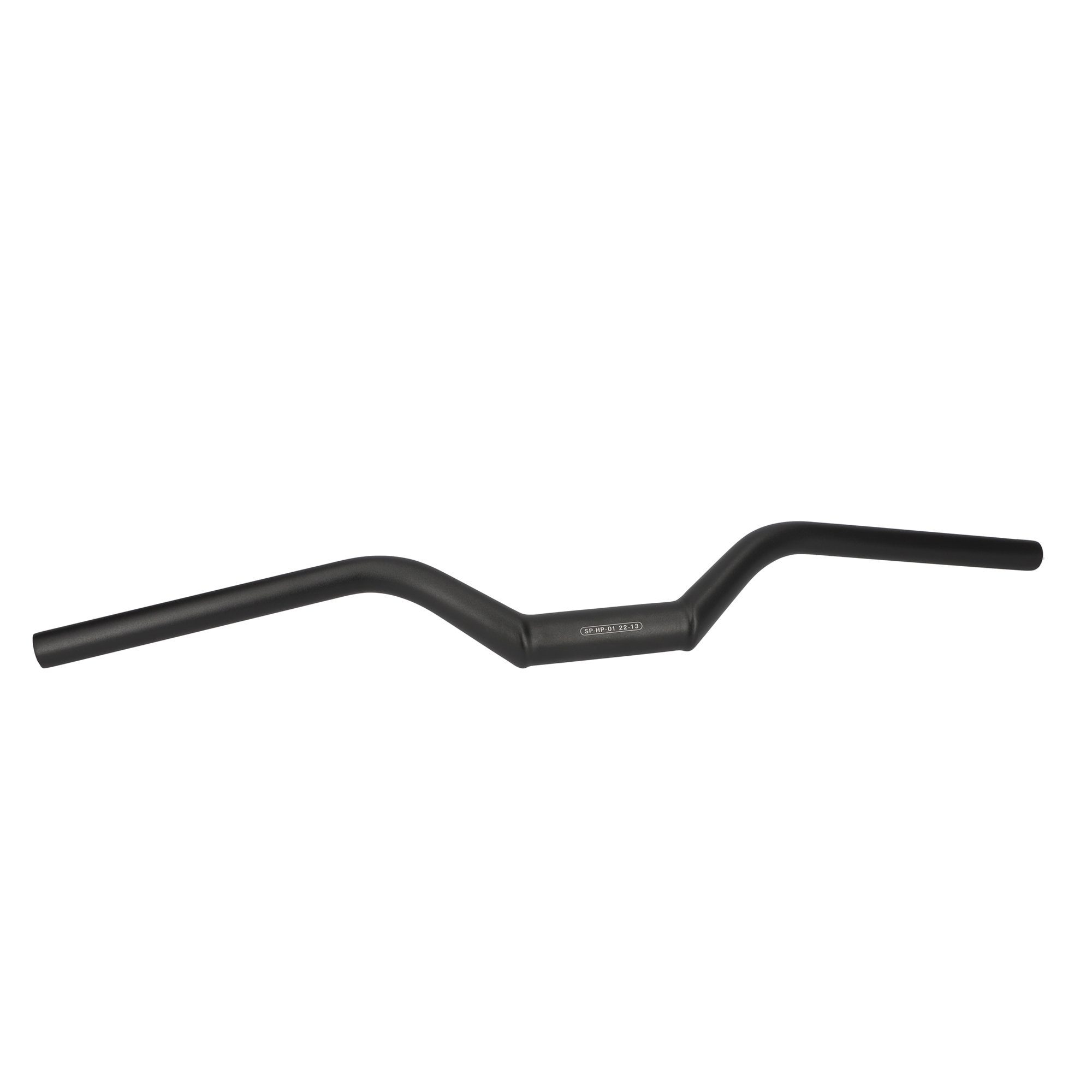 TiyoBike Fahrradlenker Lenker 318 Alu schwarz eloxiert sandgeblasen 670 200 40