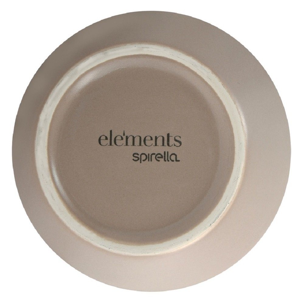 Elements, individuelle Premium Portugal, in spirella sand WC-Garnitur Elements beige Keramik - Edelstahl, ESSOS, WC-Garnitur Hochwertige Made Ästhetik, spirella®