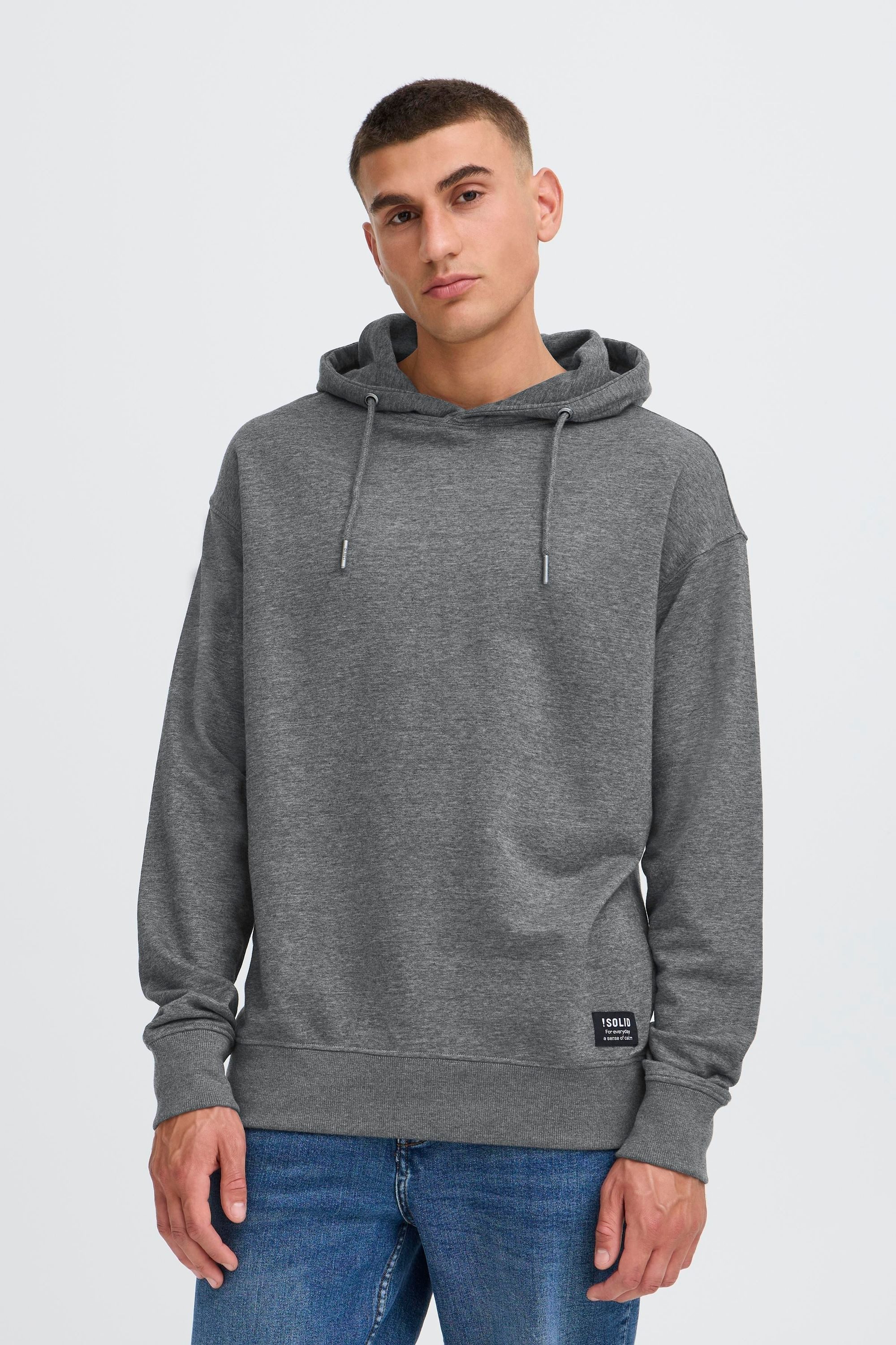 !Solid Kapuzenpullover SDDix Modischer Hoodie mit Backprint