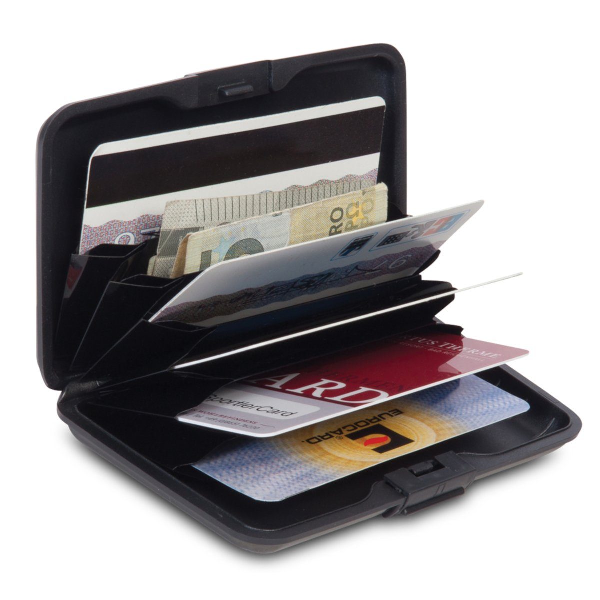 fabrizio® Etui Sicherheits-Geldkartenetui gunmetal günstig online kaufen