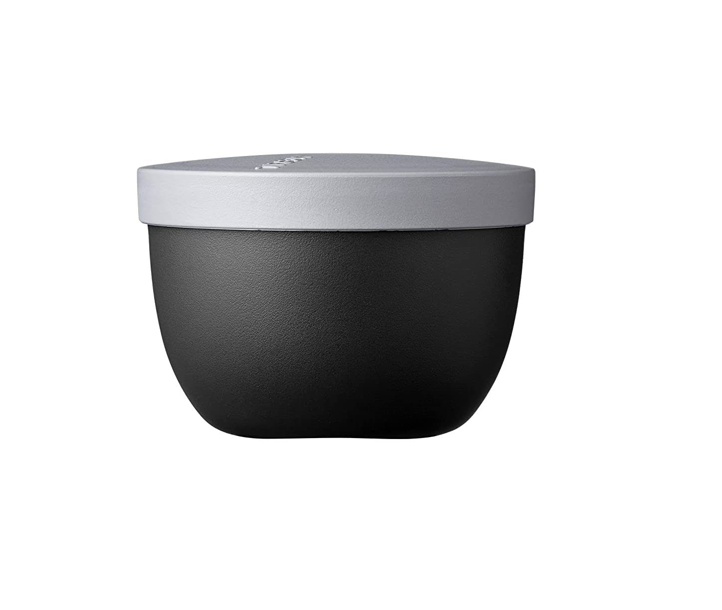 Mepal Lunchbox Snackpot Ellipse (350 ml, Black Edition/Schwarz), Joghurtbecher, To Go Кружки