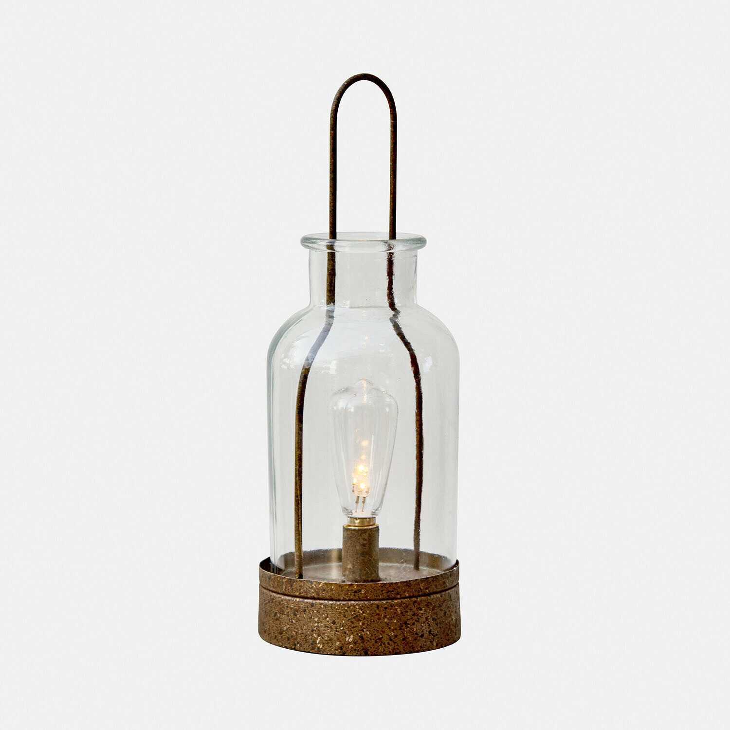 Mirabeau LED Laterne LED-Laterne Falirah antikbraun