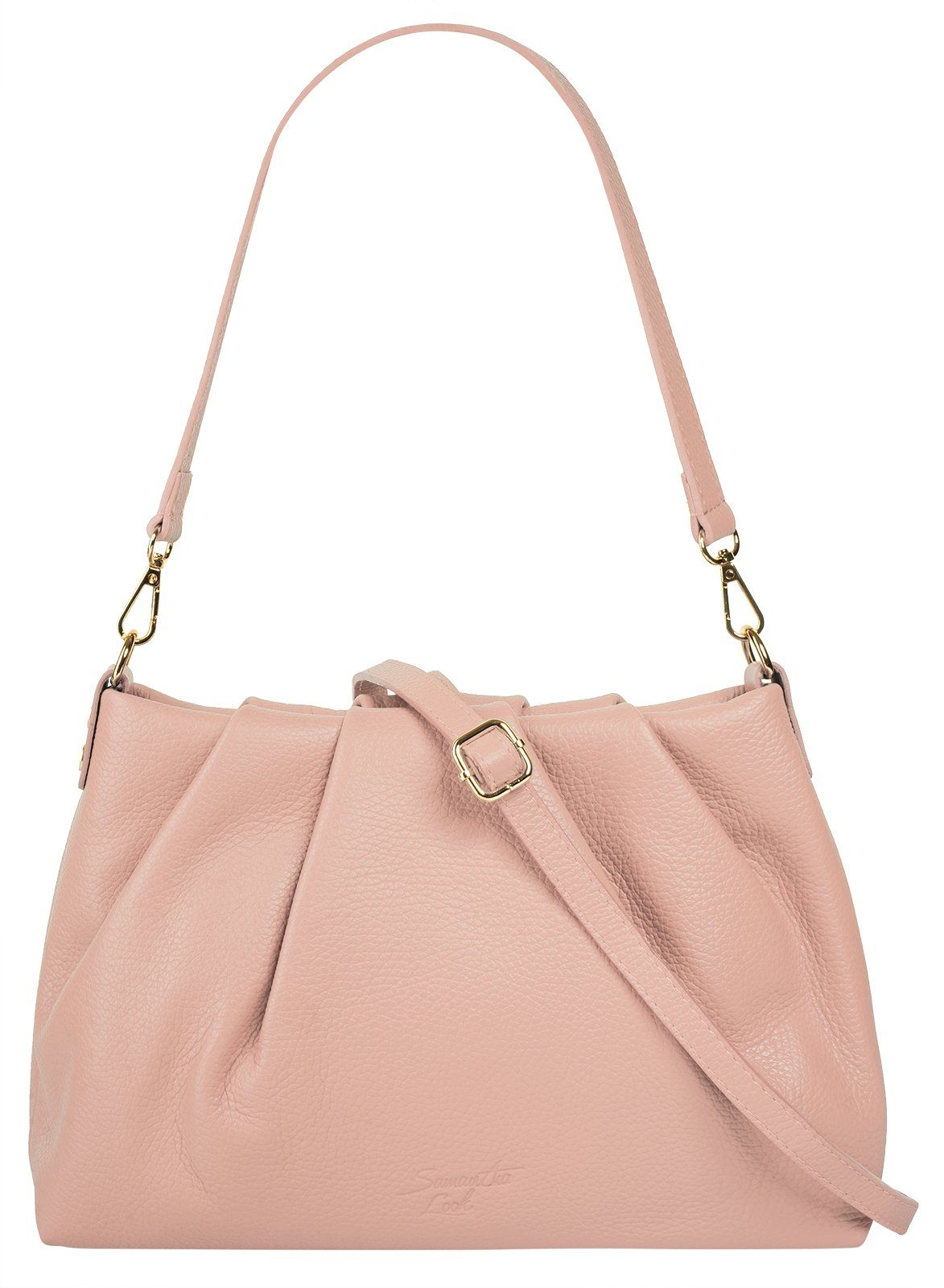 Samantha Look Umhängetasche echt Leder, Made in Italy günstig online kaufen