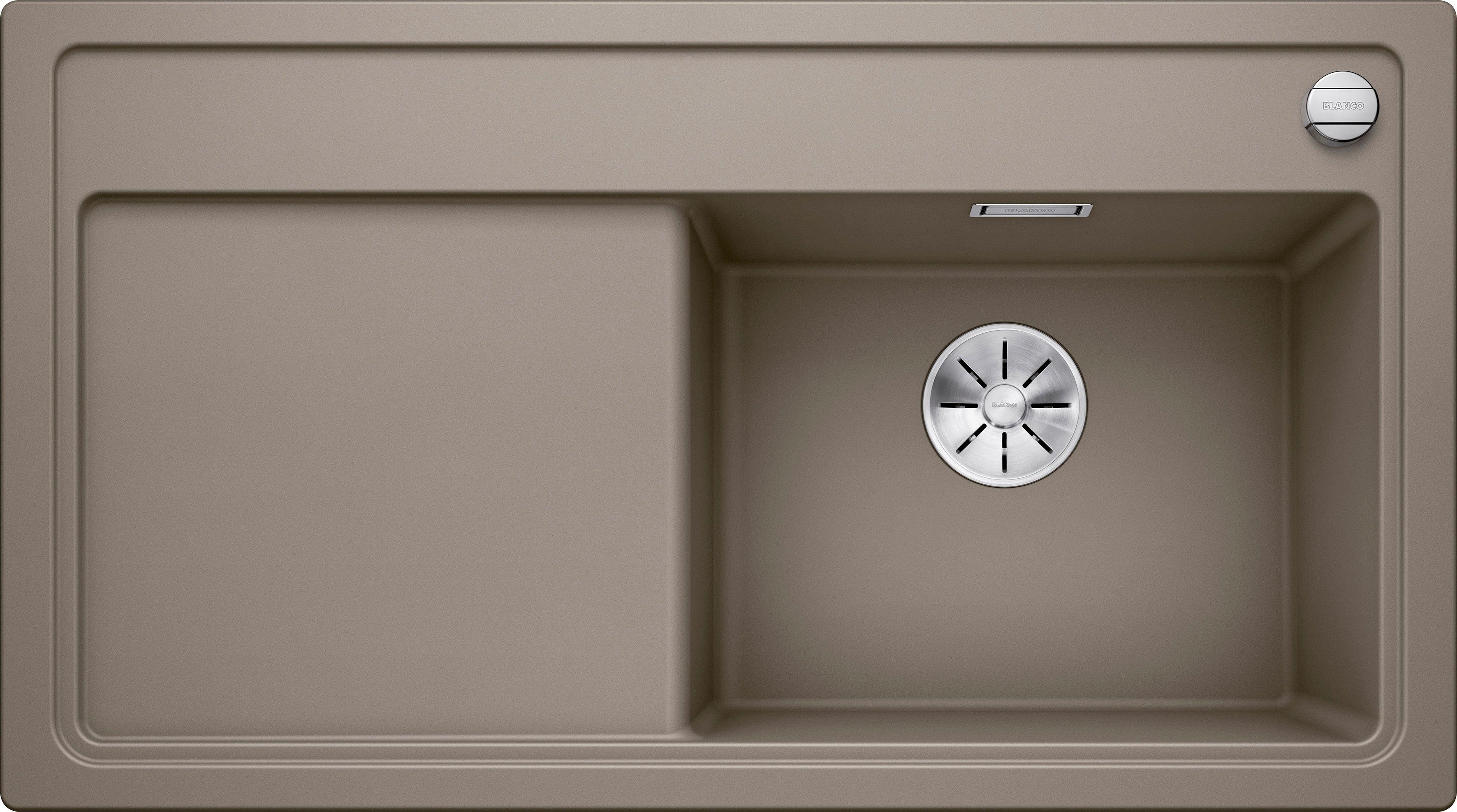 Blanco Küchenspüle ZENAR 5 S, rechteckig, 91,5/51 cm, (Set), Mit Ablauffernbedienung