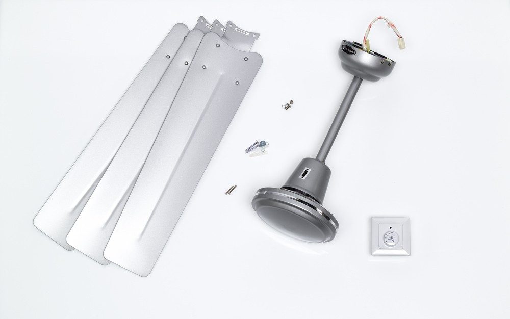 Westinghouse Deckenventilator Deckenventilator Industrial Silber 142 cm