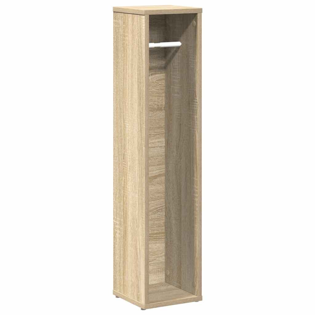 vidaXL Badezimmer-Set Badezimmerschrank mit Rollenhalter Sonoma-Eiche günstig online kaufen
