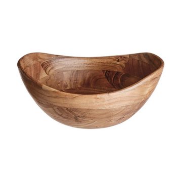 BUTLERS Salatschüssel ACACIA Salatschale organisch L 33 x B 30cm, Akazienholz