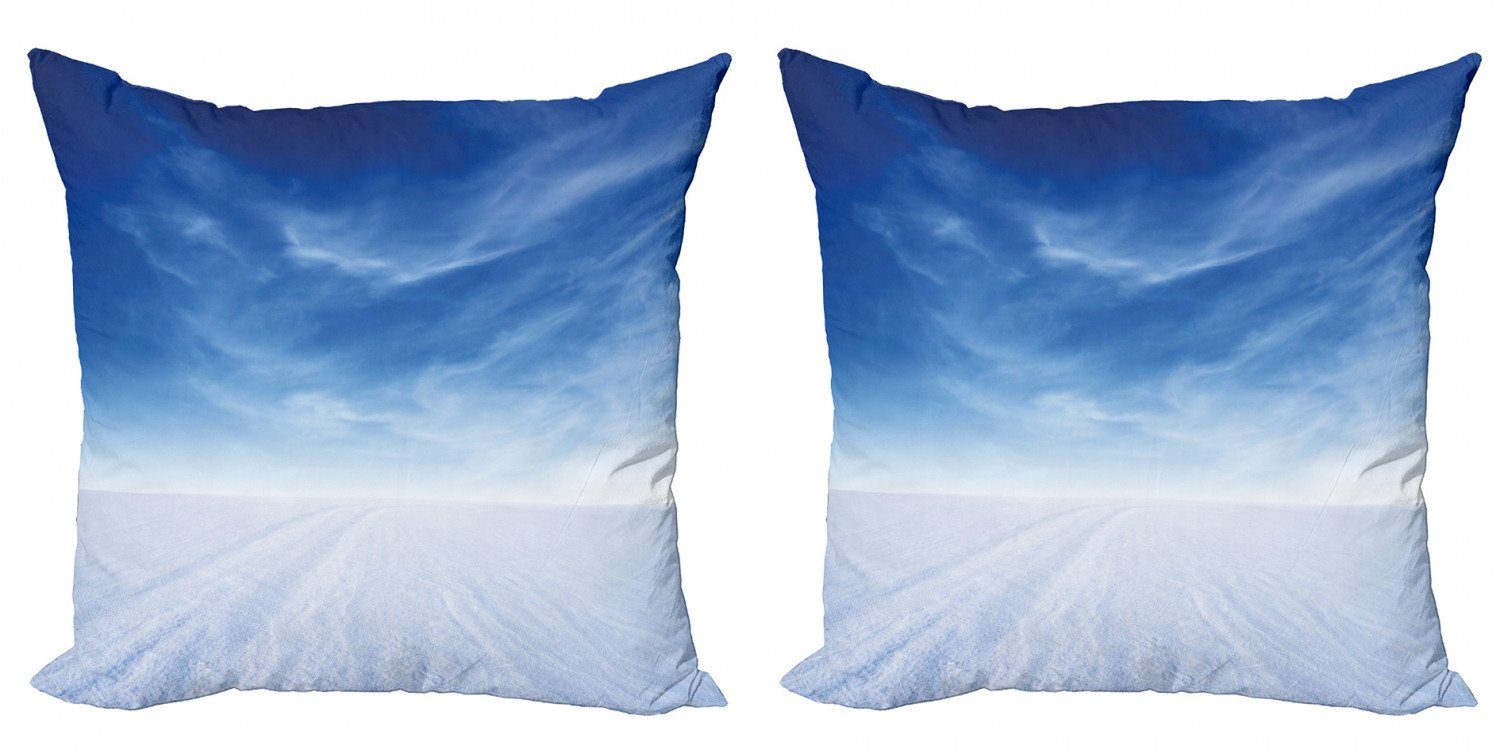 Kissenbezüge Modern Accent Doppelseitiger Digitaldruck, Stück), Himmel (2 Snowy Berg Fotografie Abakuhaus
