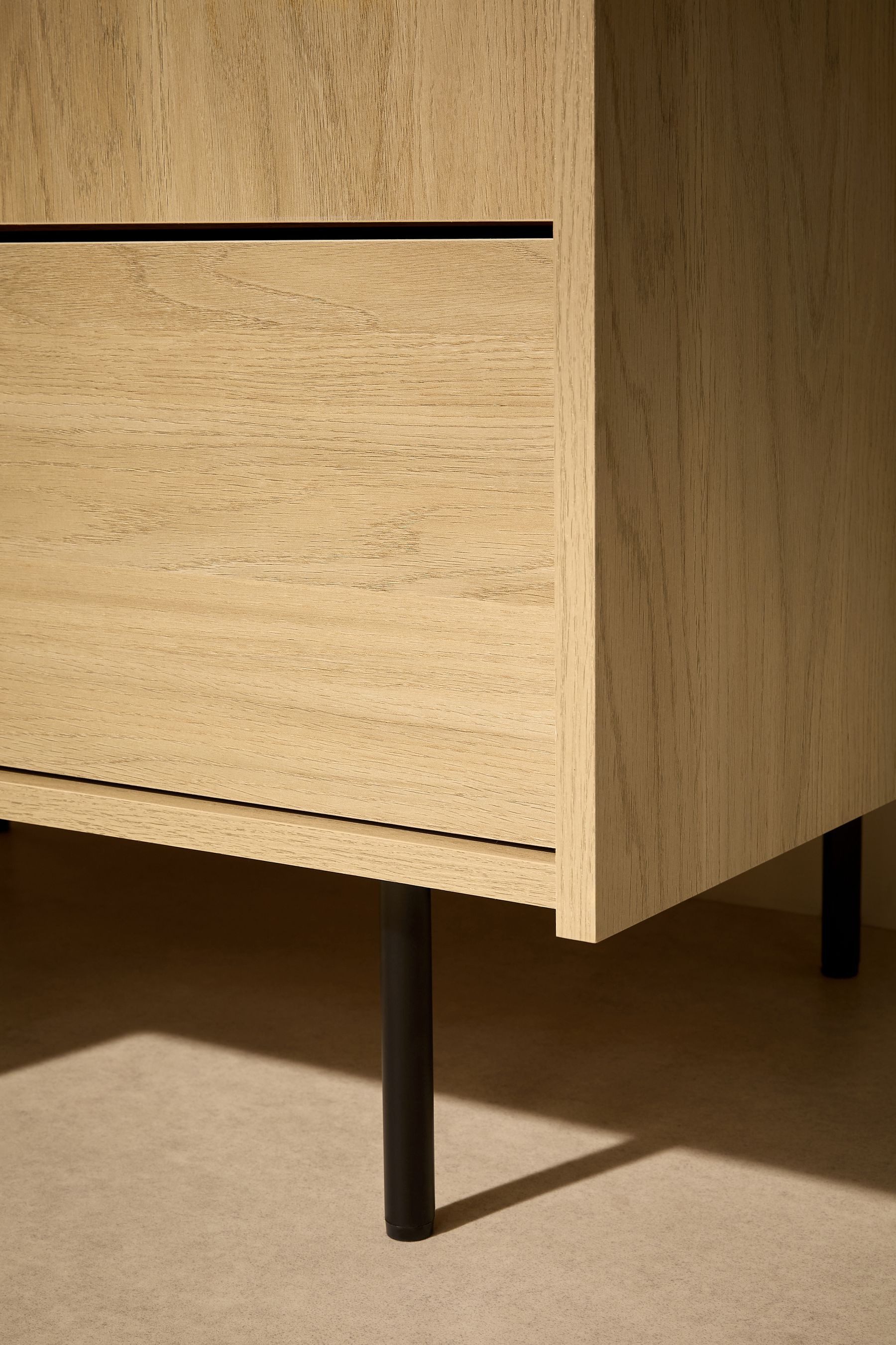 MADE Kleiderschrank MADE.COM Blaze Kleider-Doppelschrank, 2 Schubladen (1-St)