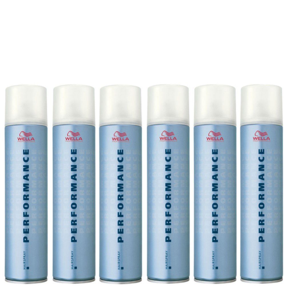 Wella Professionals Haarpflege-Spray Wella Styling Performance 6 X 500ml - Haarspray | Spülungen
