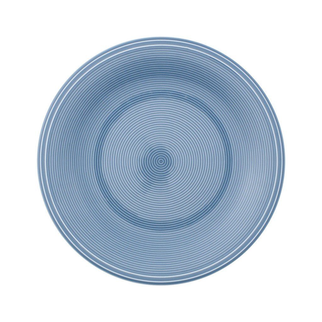 Villeroy & Boch Speiseteller Color Loop, Blau H:2.5cm D:28cm Porzellan