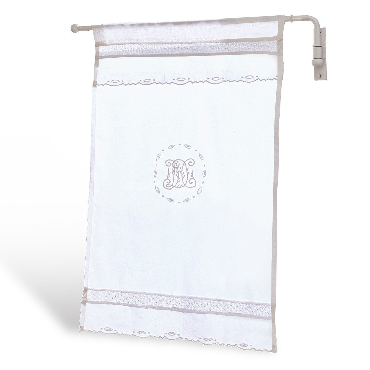 Mirabeau Scheibengardine Scheibengardine Saint Margot weiß günstig online kaufen