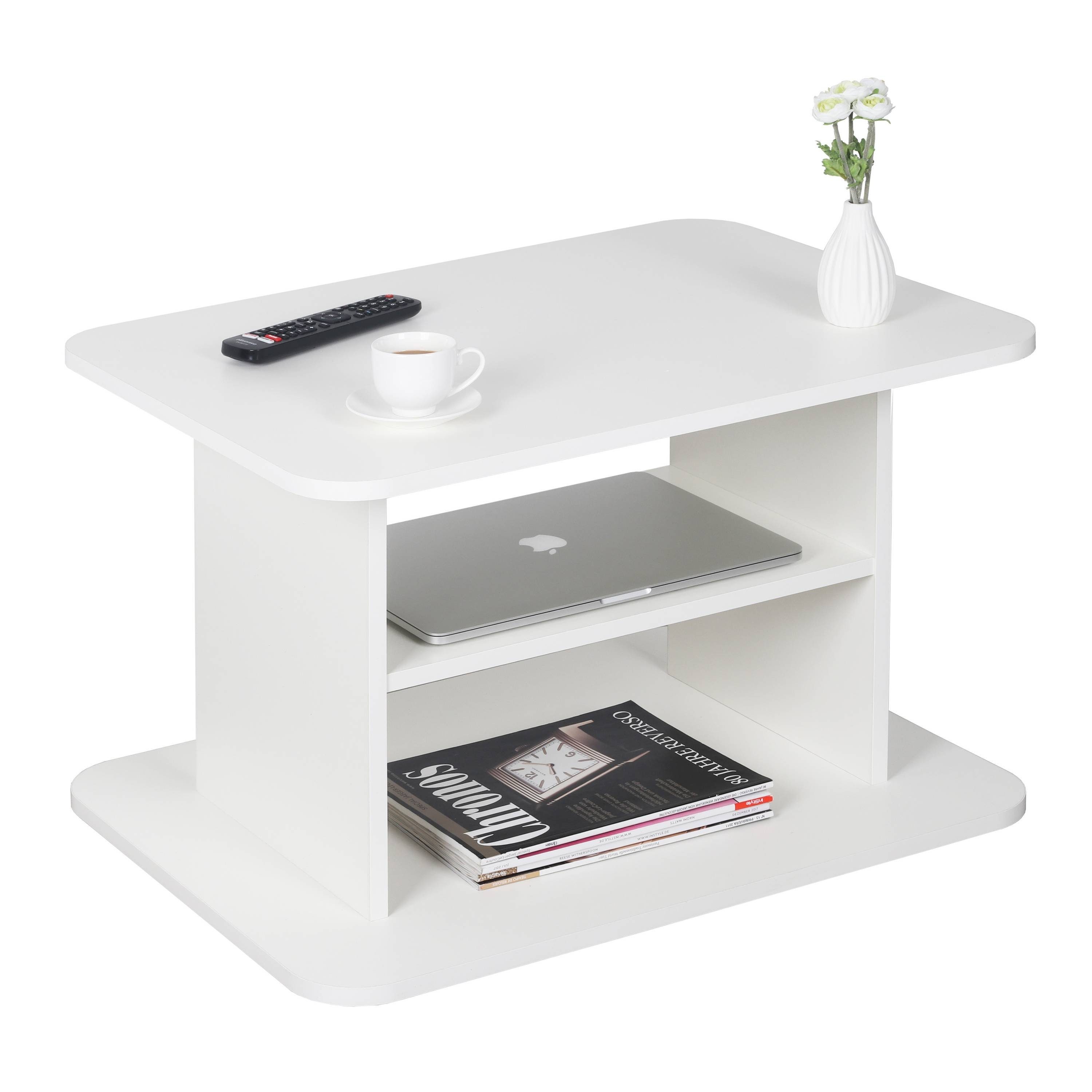 RICOO Couchtisch WM094-WM, Sofatisch mit Stauraum günstig online kaufen