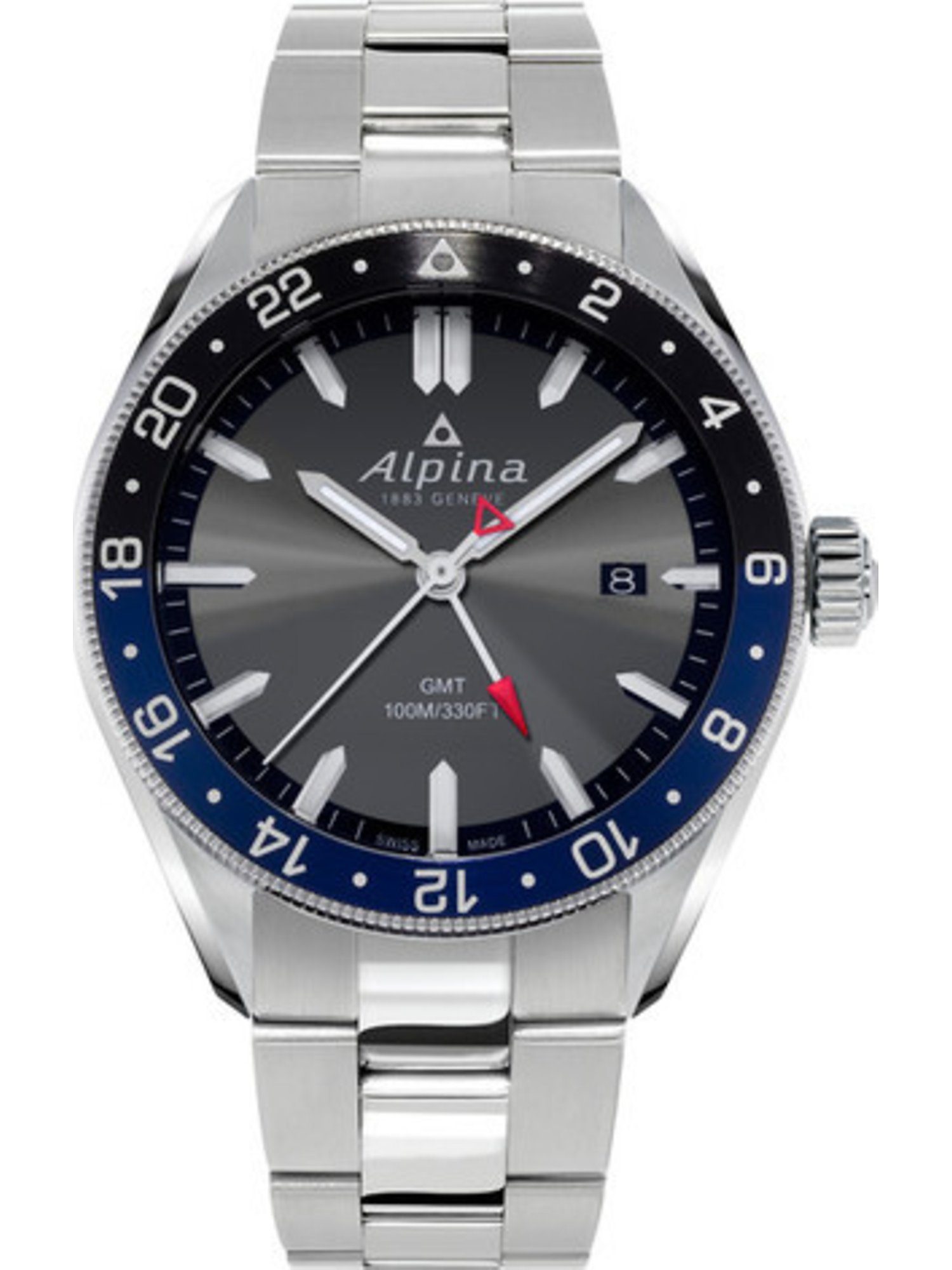 Alpina Quarzuhr »Alpina Herren-Uhren Analog Quarz«, Schweizer Uhr