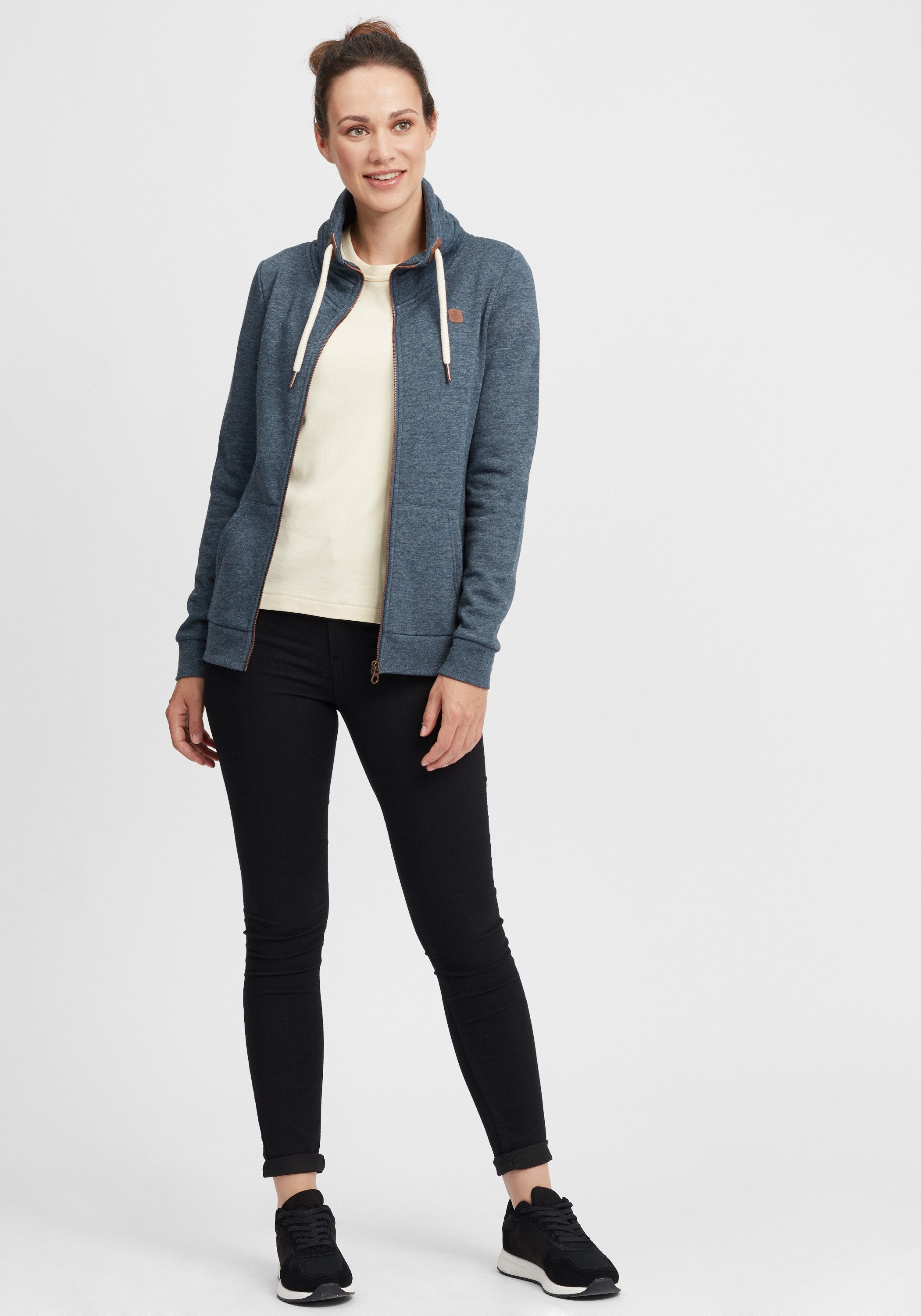 OXMO Sweatjacke OXVicky Sweat Zip-Jacke Sweatshirtjacke günstig online kaufen