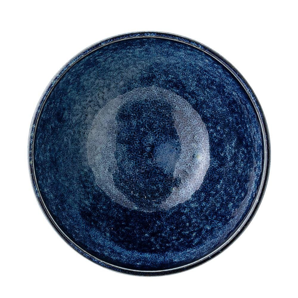 Bloomingville Schüssel Porcelain, Design, 370ml Camellia Porzellan Suppenschüssel dänisches blau/weiß Bowl, Schale Müslischale Blue