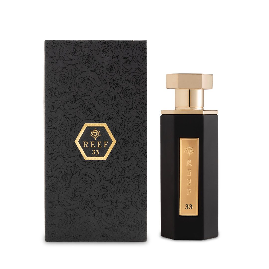 REEF Perfumes Eau de Parfum "33" Orientalisch-holziger Duft mit Safran, Rosmarin & Oud, Warme orientalische Komposition aus Gewürzen und edlen Hölzern