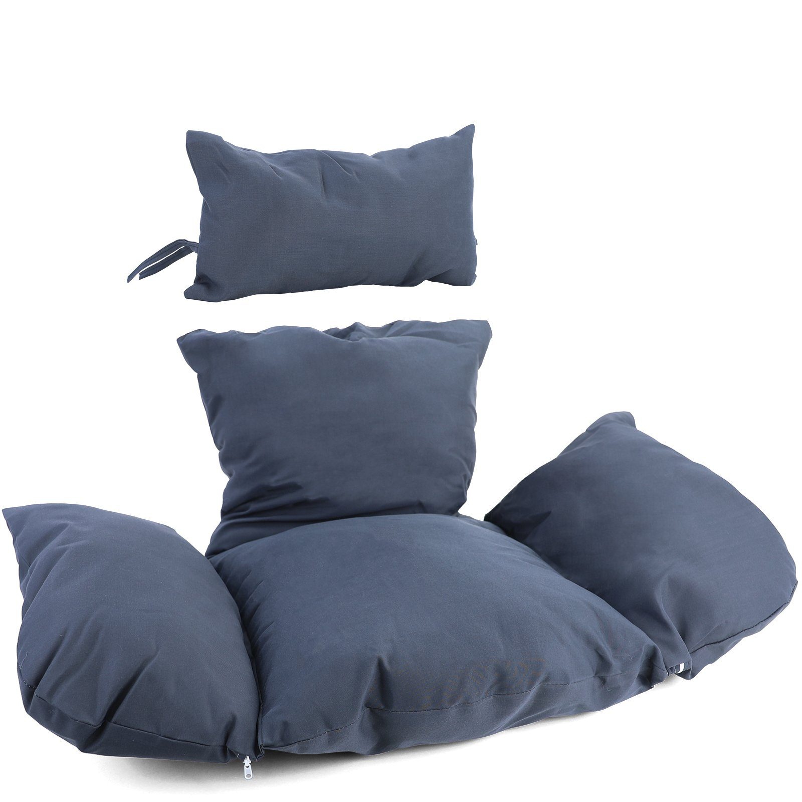 RAMROXX Hängestuhl Kissen für Hängesessel Korb inkl. Rückenteil 2-teilig Du günstig online kaufen