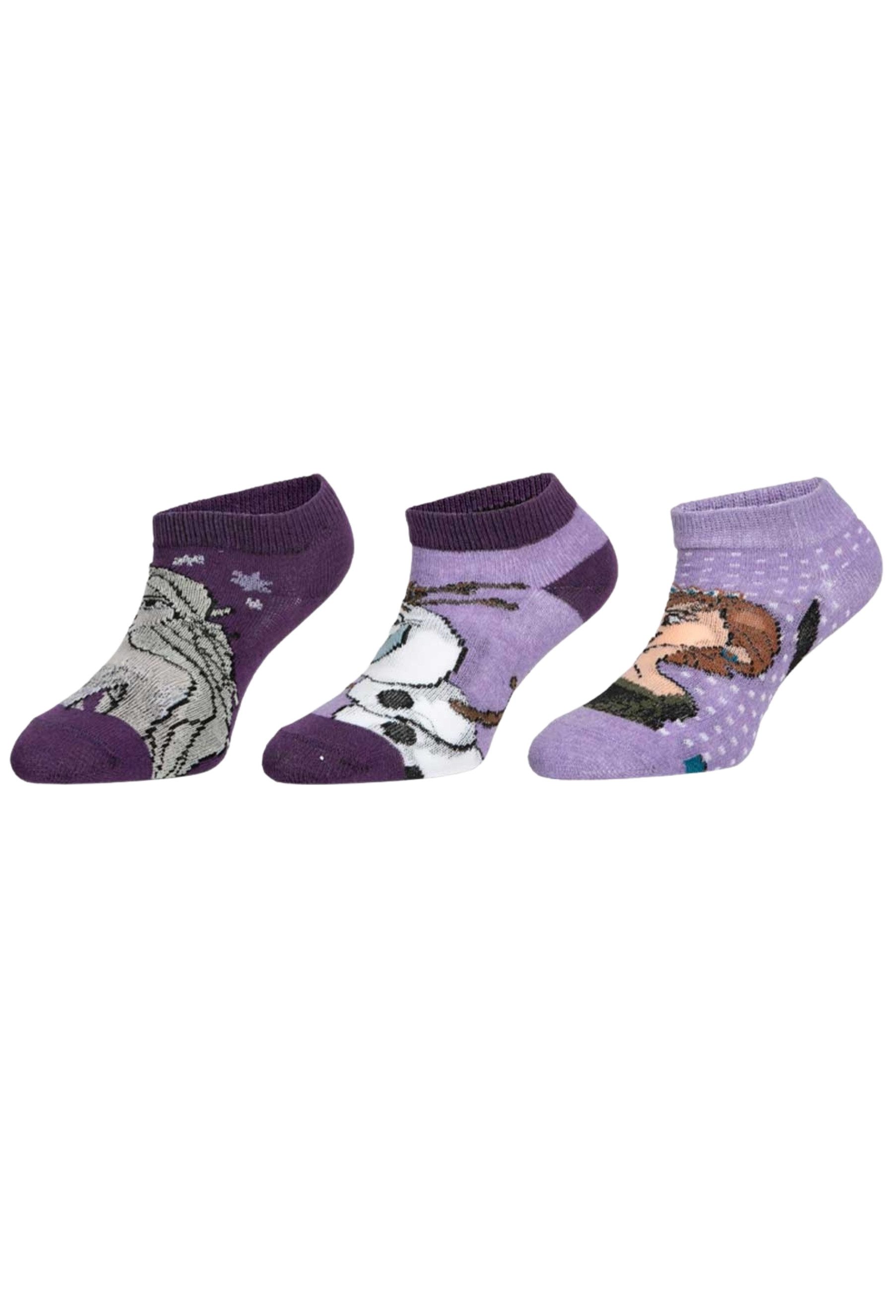Socken Disney Frozen - Sneakersocken (3er-Pack)
