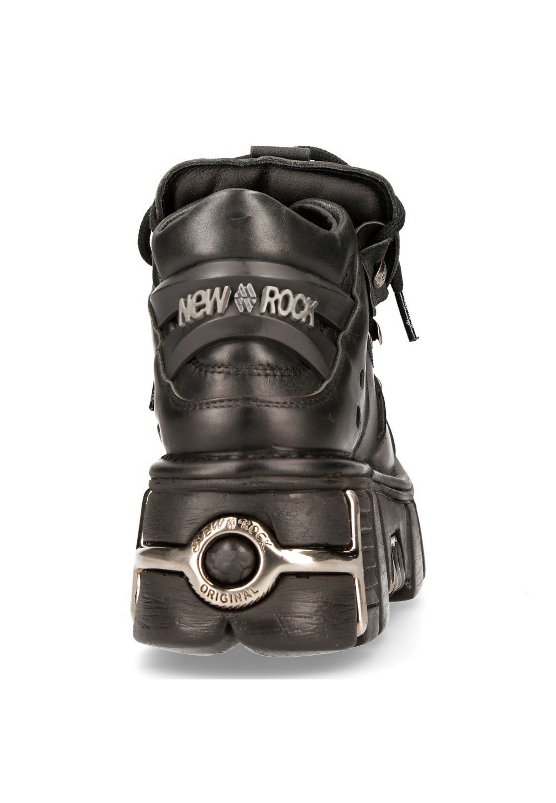 NEW ROCK M-106-S1 Plateausneaker aus echtem Rindsleder - Made in Spain – Bild 4 von 5