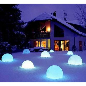 smart and green LED Gartenleuchte Leuchtkugel Ball Außenleuchte Gartenleuchte tragbar Akku, LED, Außenbeleuchtung mit APP Steuerung schwimmfähig