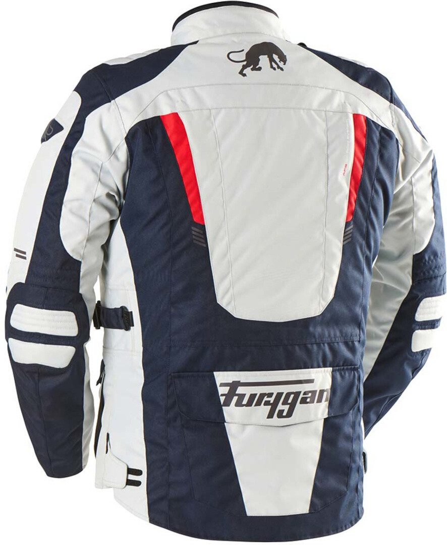 Furygan Motorradjacke Apalaches Evo Motorrad Textiljacke herausnehmbares Innenfutter,wasserdicht