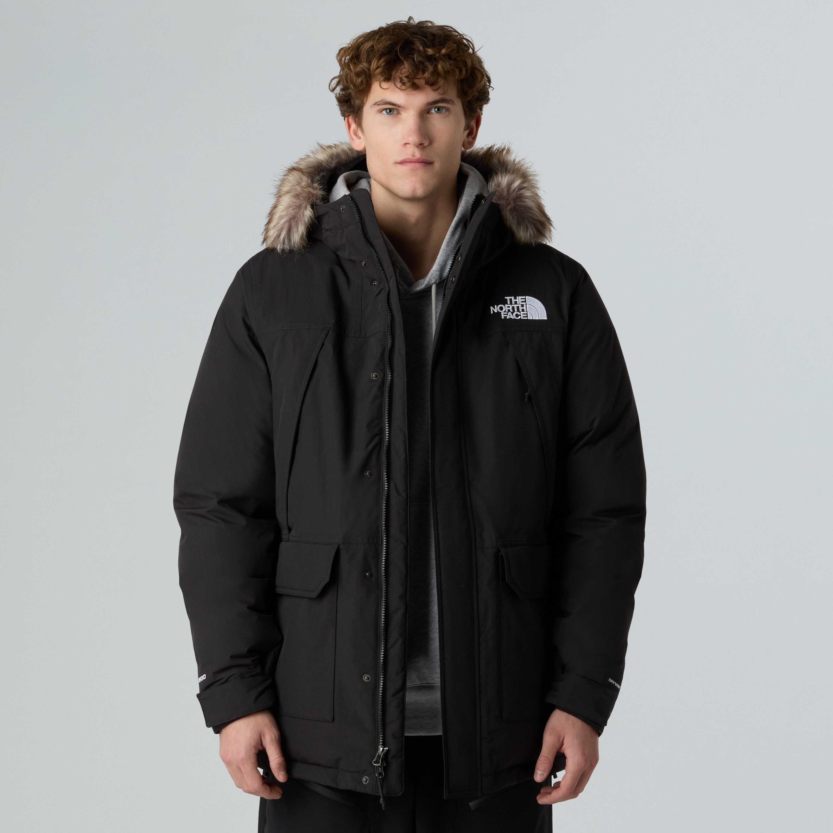 The North Face Funktionsparka M MCMURDO PARKA für kaltes Wetter, wasser- und winddicht, mit Daunenwattierung