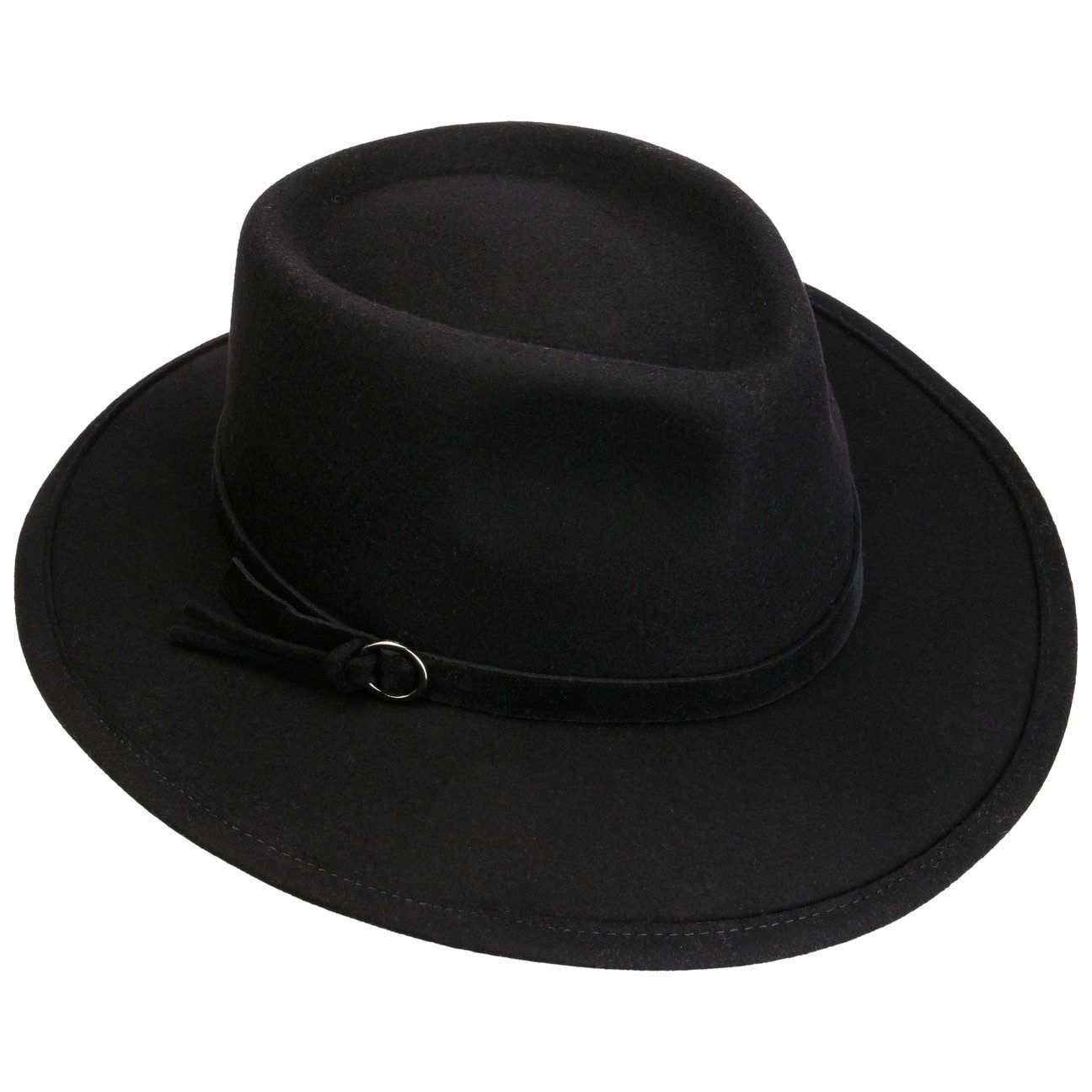 Mayser Filzhut (1-St) Wollhut mit Lederband, Made in the EU