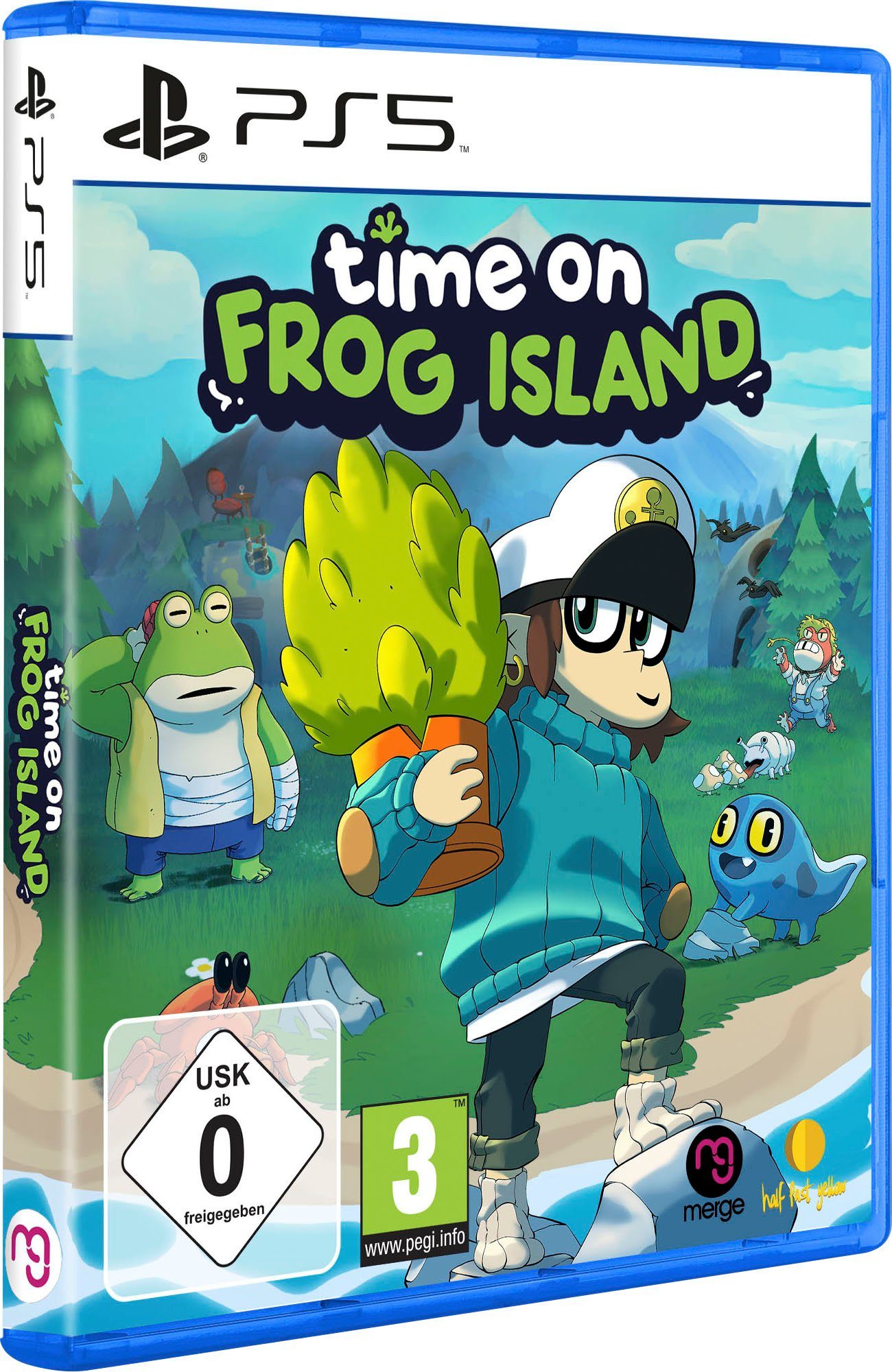 on PlayStation Time Island 5 NBG Frog