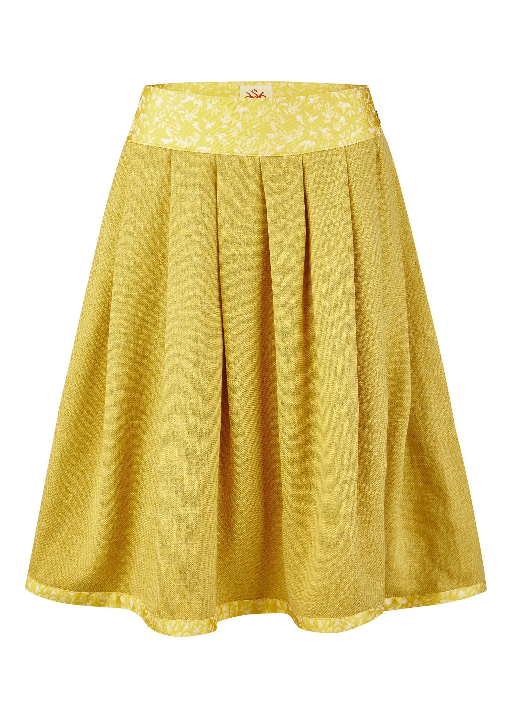 Spieth & Wensky Trachtenrock Hildebrand (1-tlg) feine Leinenoptik