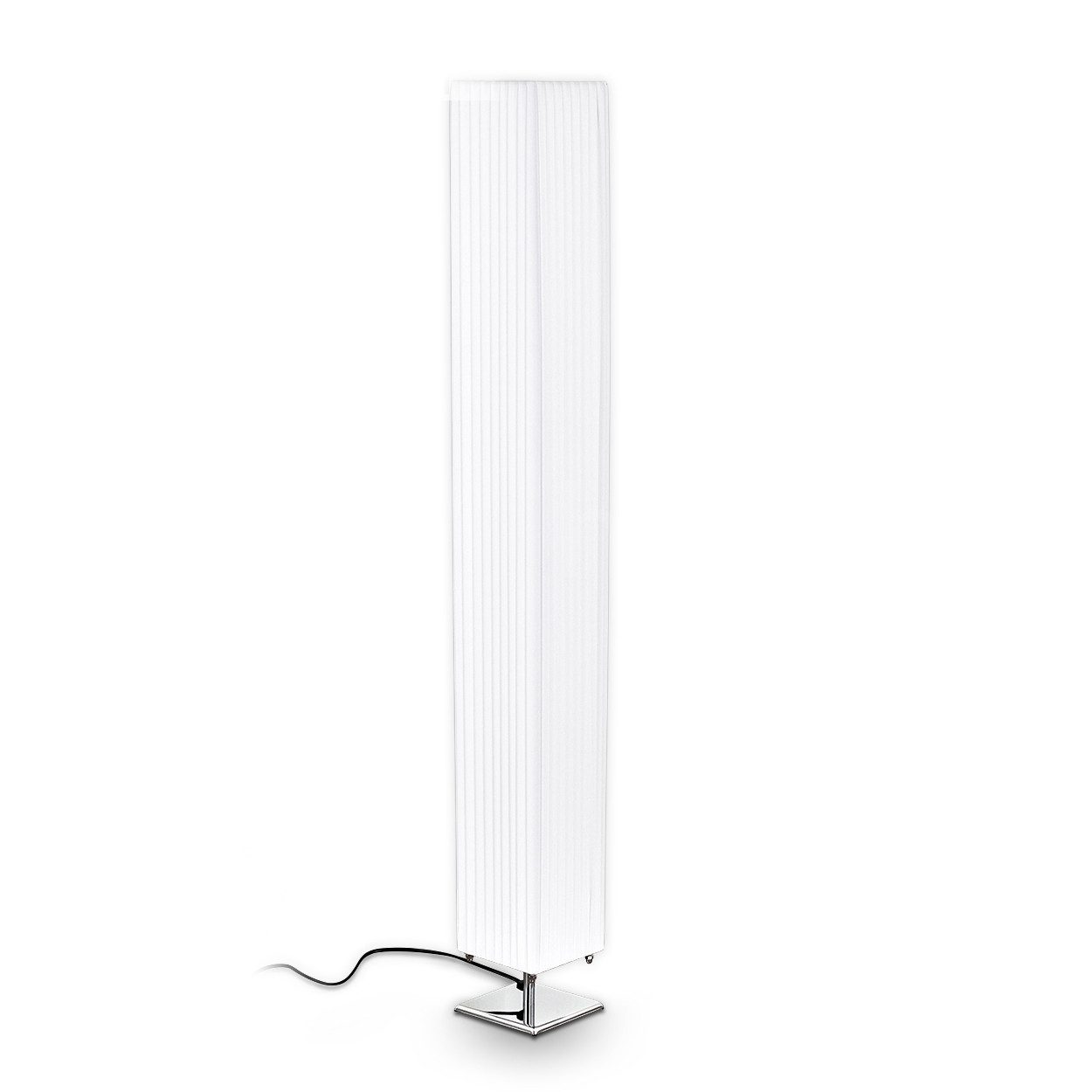 Stehlampe »Aulla« moderen Stehleuchte aus Textil/Stoff in Weiß