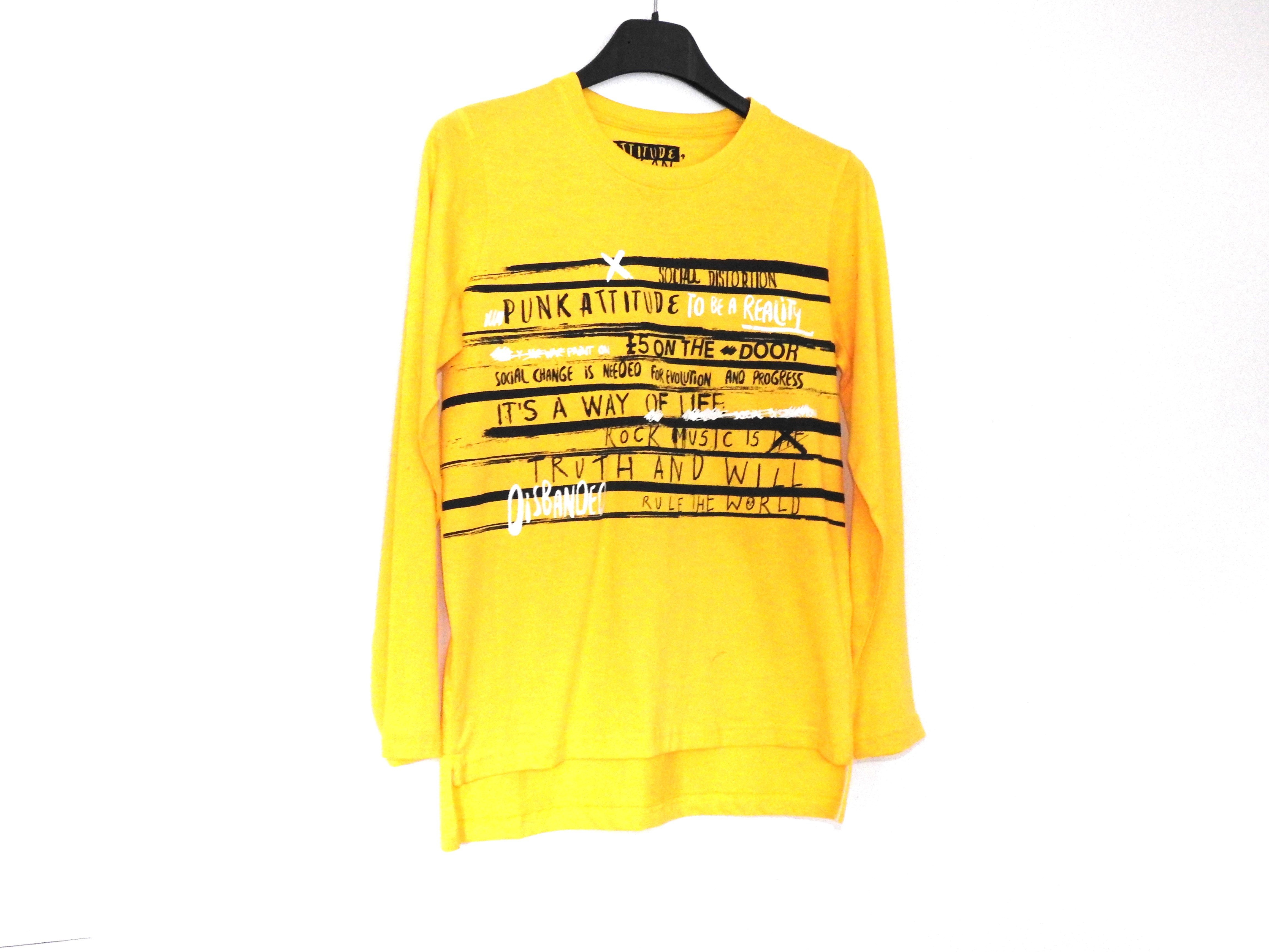 LOSAN Rundhalspullover Zitrone