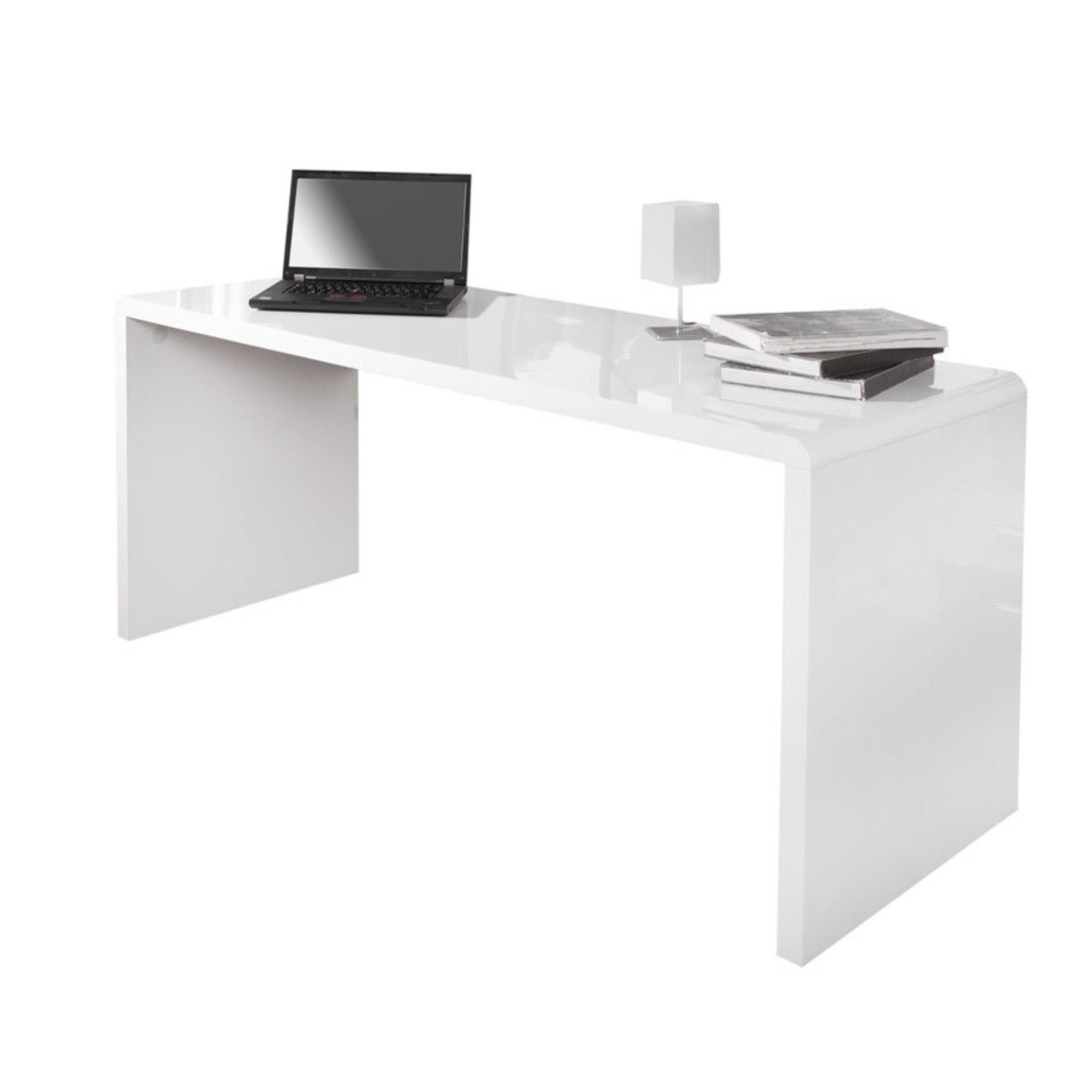 riess-ambiente Schreibtisch FAST TRADE 160cm weiß, Arbeitszimmer · Hochglan günstig online kaufen
