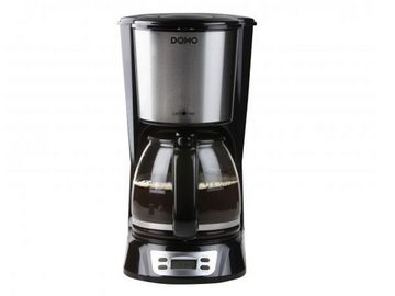 Domo Filterkaffeemaschine, für 12 Tassen, Timer, Zeitschaltuhr, Kaffeemaschine für Filter-Kaffee