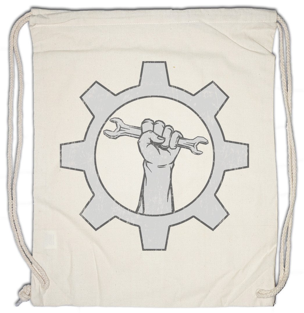 Turnbeutel Workers Fist Turnbeutel Capitalism Kommunismus Sozialismus Gegen Anti