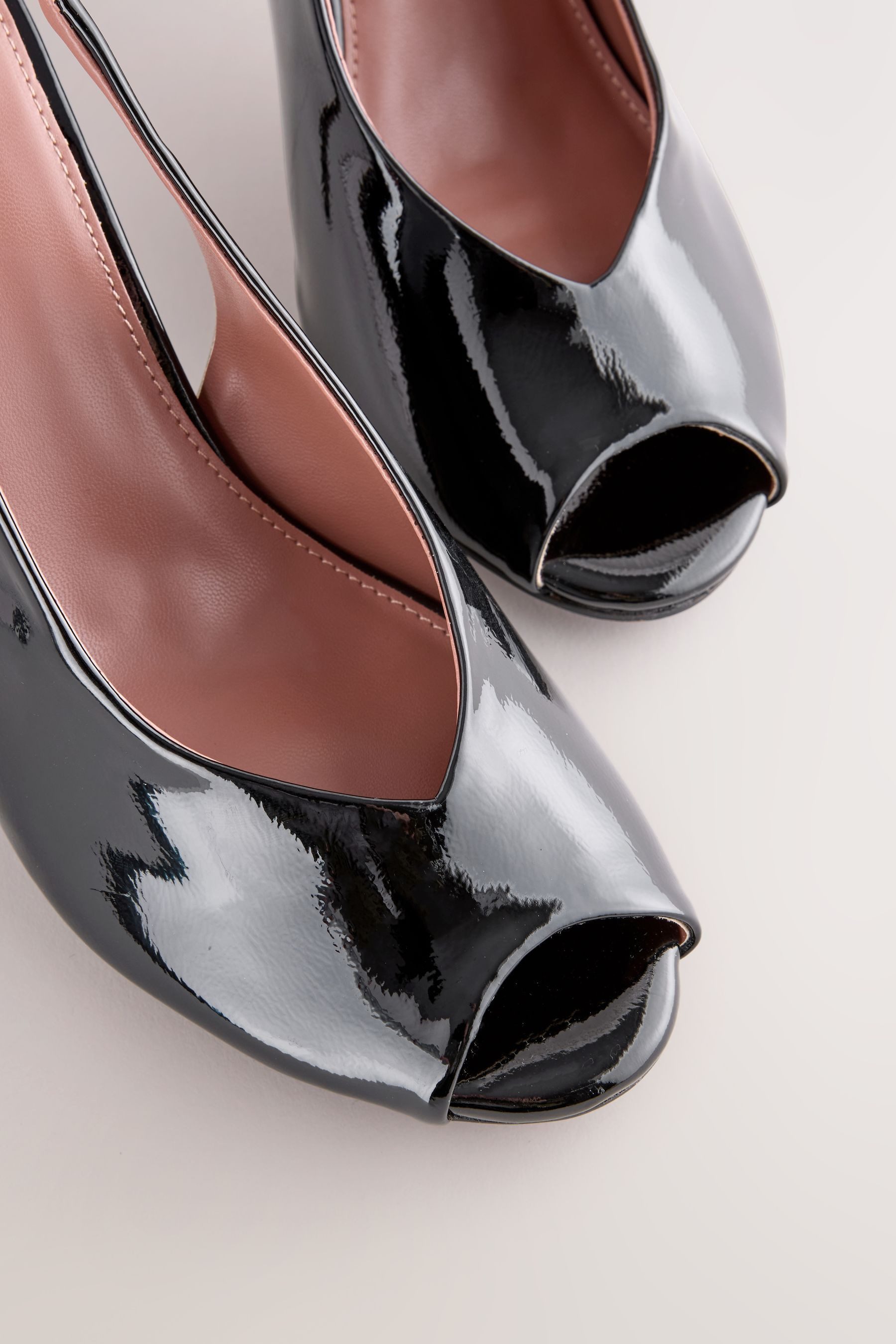 Next Zehenfreie Slingbacks mit Absatz Slingsandalette (1-tlg)