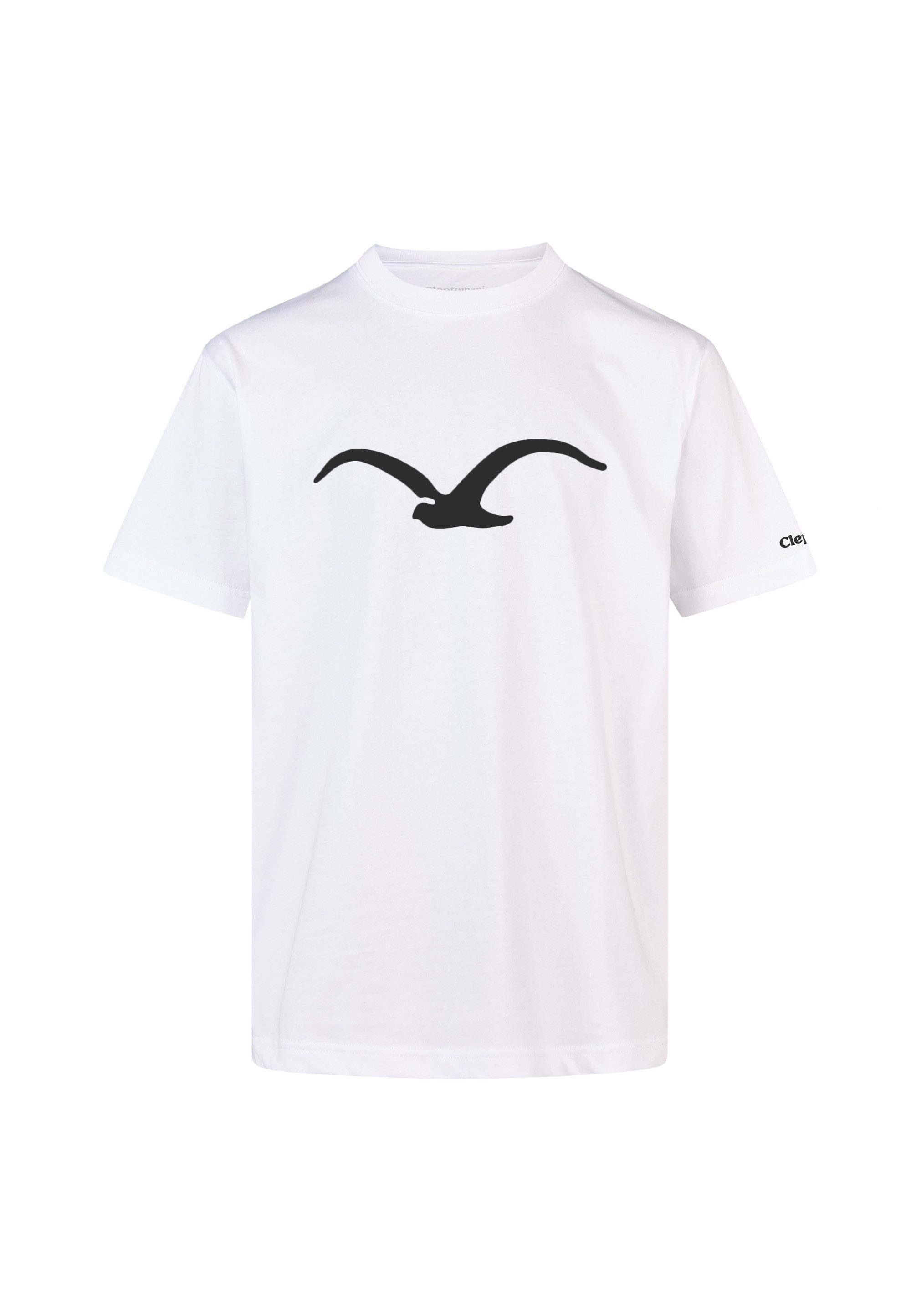 Cleptomanicx T-Shirt Möwe mit klassischem Möwen-Print