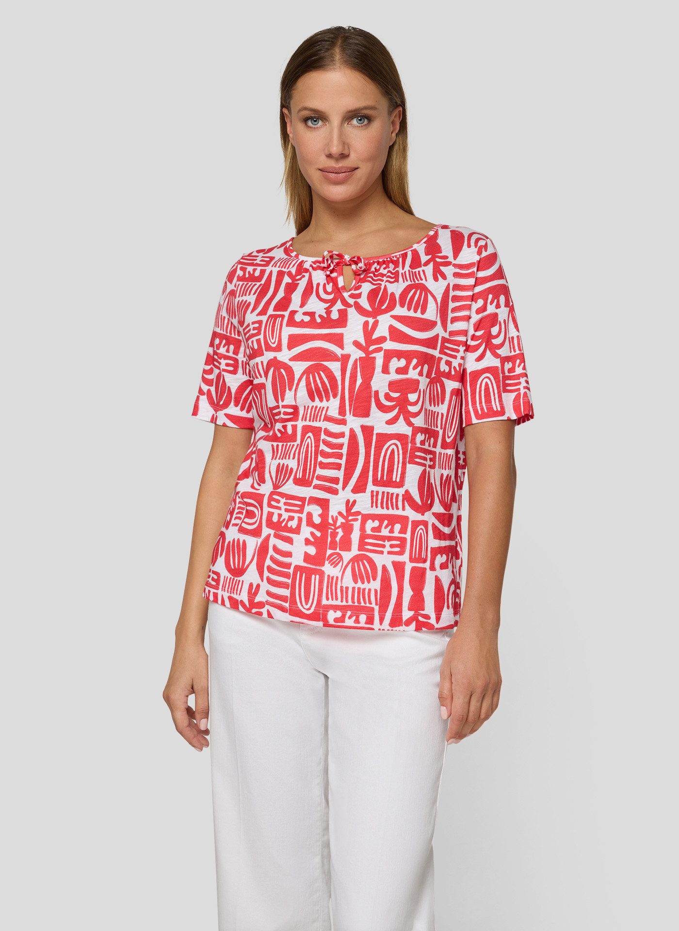 Rabe T-Shirt mit All-Over Print