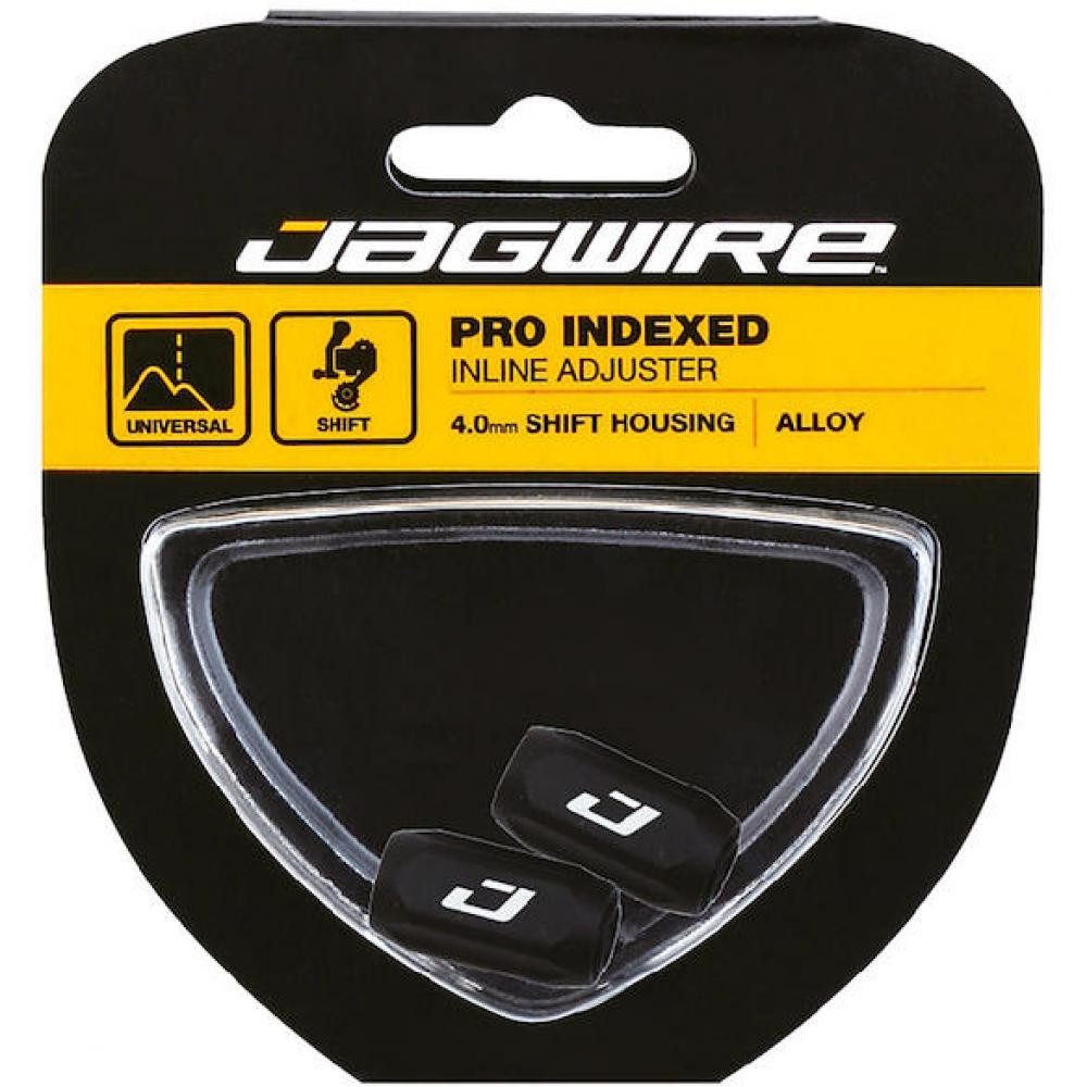 Jagwire Bremszug Jagwire Pro Indexed Inline Mini Schaltzugeinsteller Schwarz - Präzise