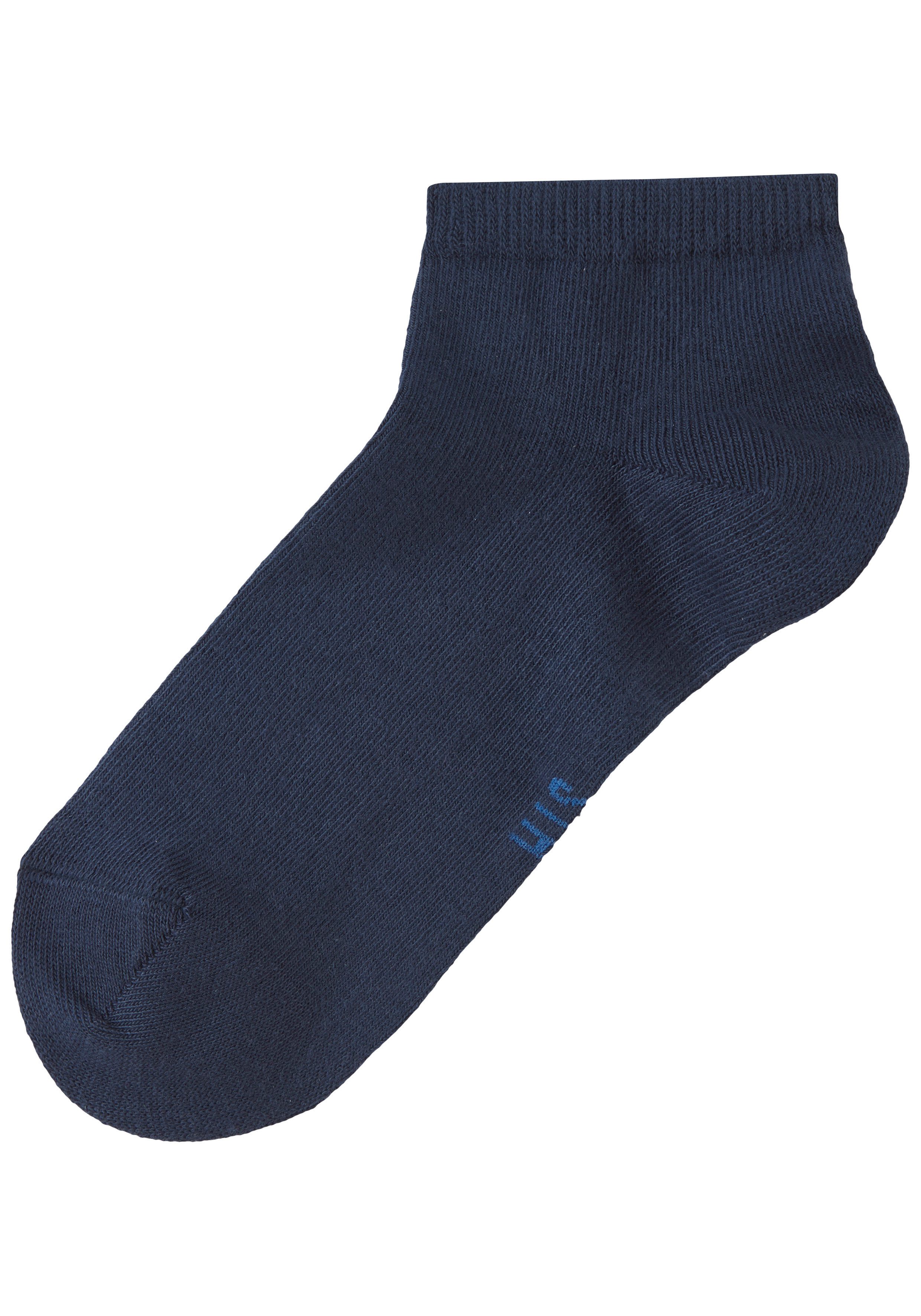 H.I.S Kurzsocken Damen Sport Basic Socken, Laufsocken ohne Frottee (Packung, 10-Paar, Großpackung) mit verstärkter Ferse und Spitze