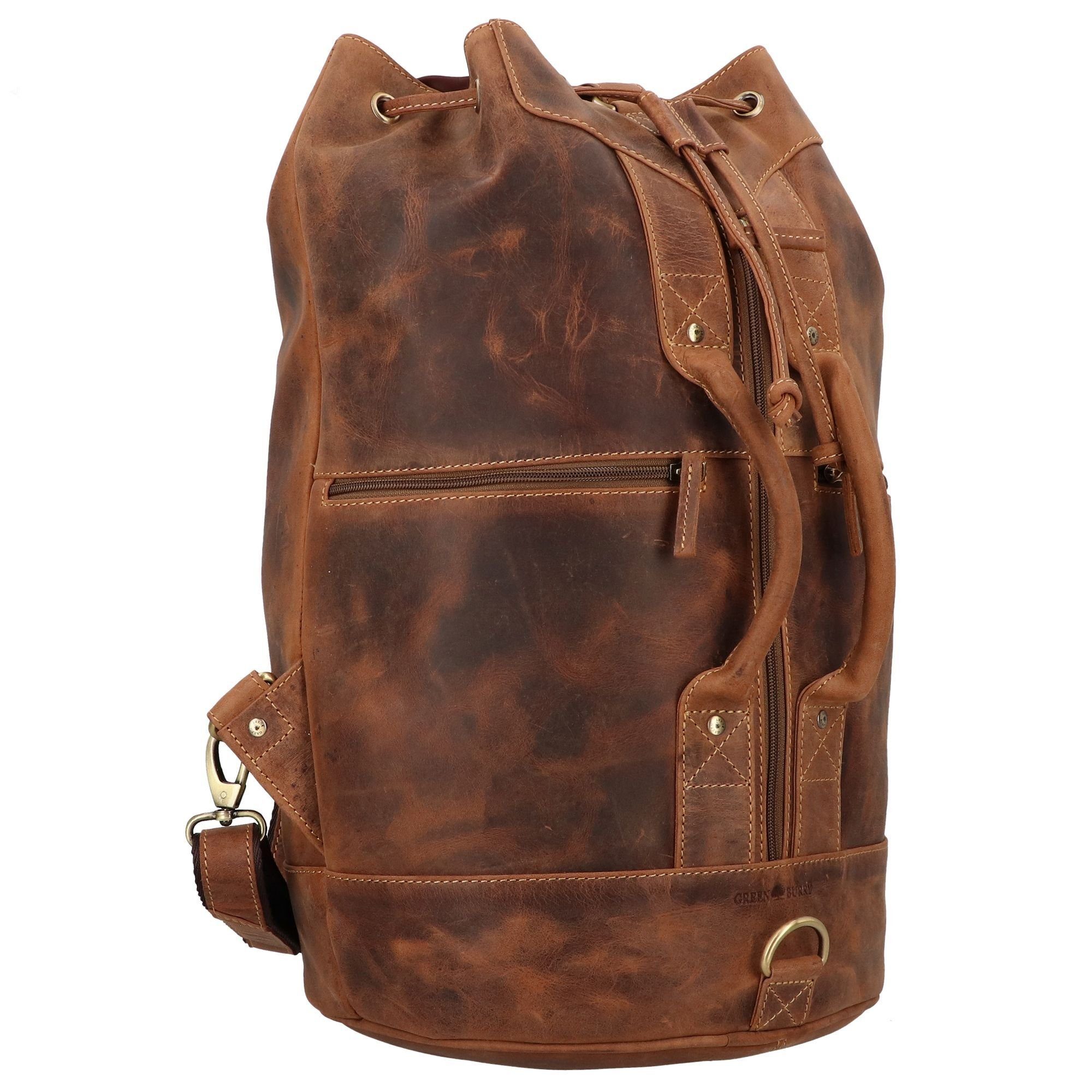 Greenburry Rucksack Vintage, Leder günstig online kaufen