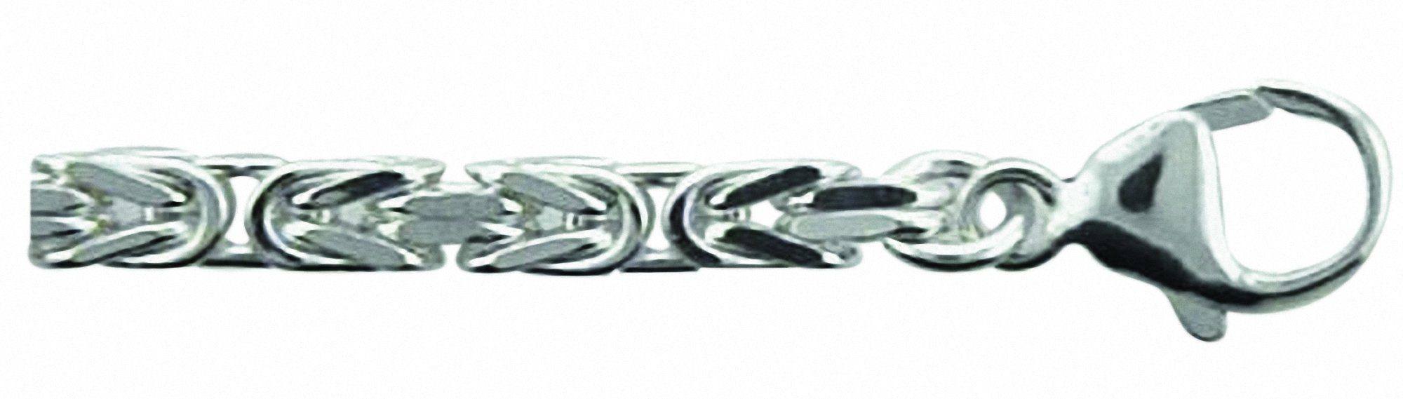 Damen Schmuck Adelia´s Silberkette 925 Silber Königskette Halskette 45 cm, 45 cm 925 Sterling Silber Königskette Silberschmuck f