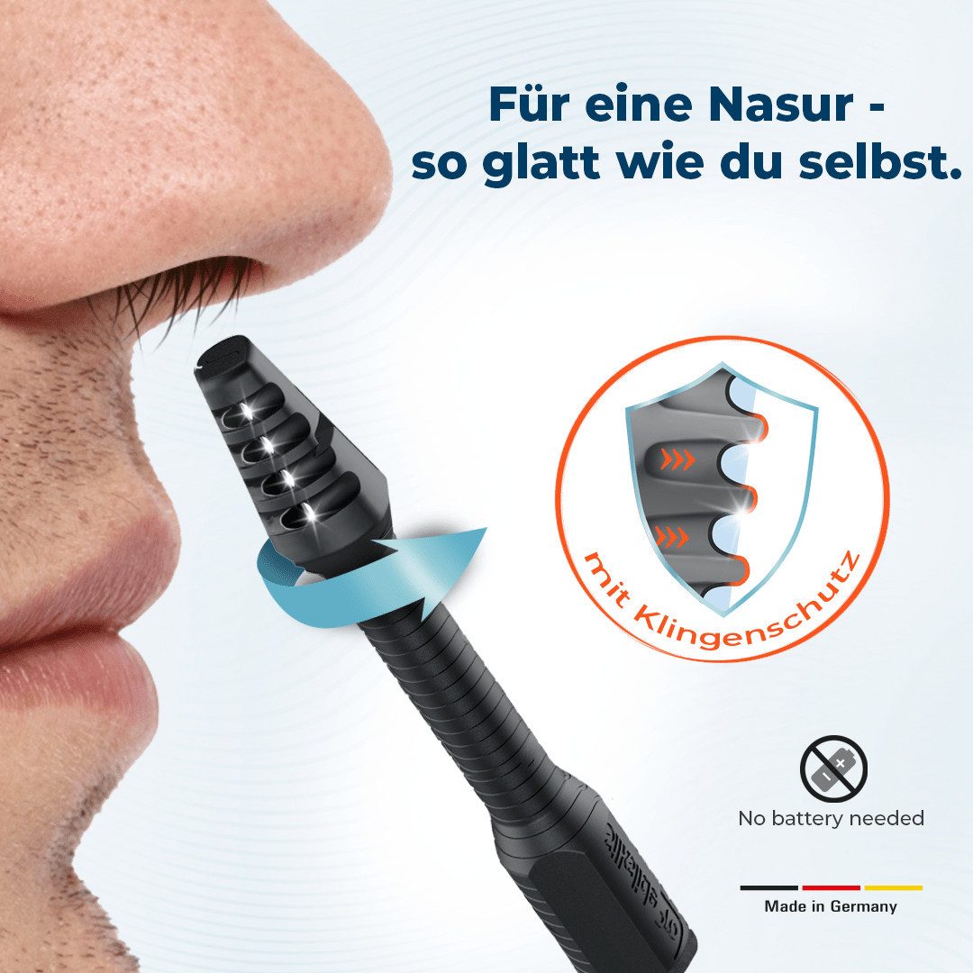 Silkslide Pro Nasen- und Ohrhaartrimmer Nasierer_SilkslidePro_Doppelpack