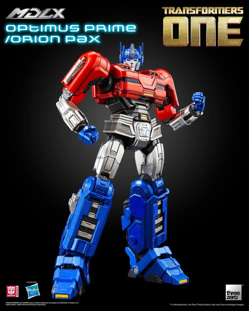 ThreeZero Actionfigur Transformers MDLX Actionfigur Optimus Prime/Orion Pax 16 cm