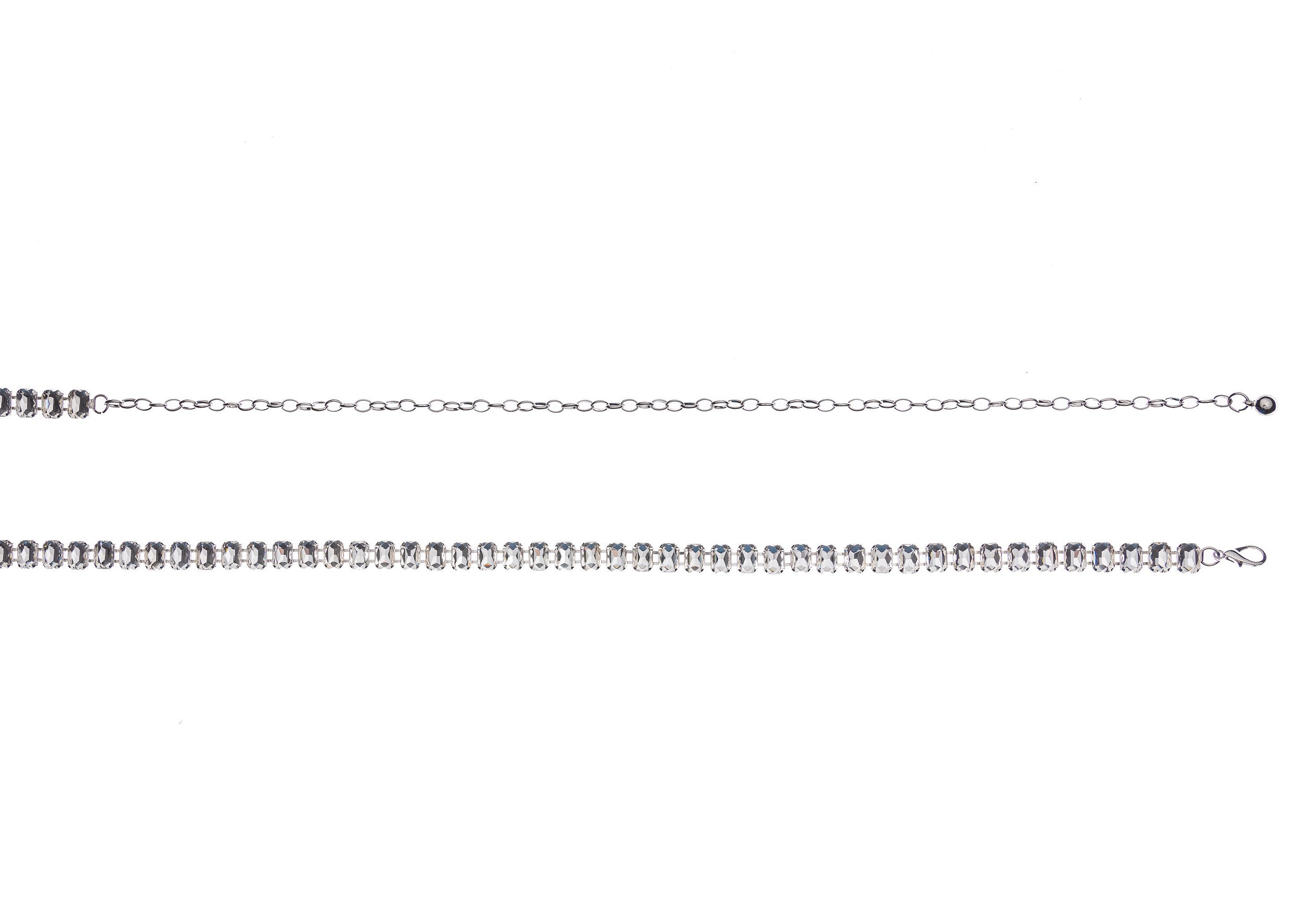 Cassandra Accessoires Kettengürtel Damen Taillenkette Silber - mit funkelnd günstig online kaufen