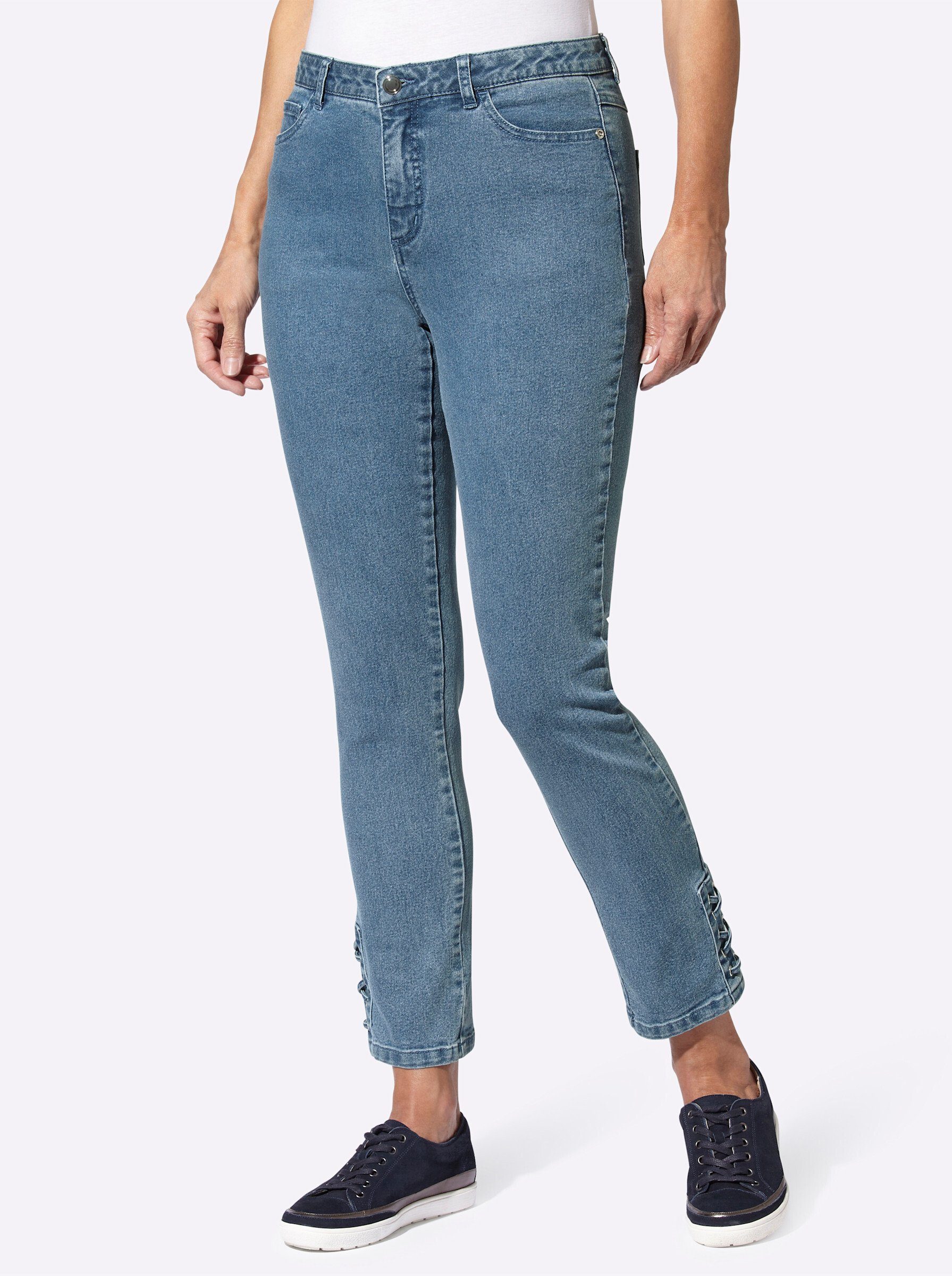 Witt Jerseyhose Jeans Innenbeinlänge ca. 66 cm