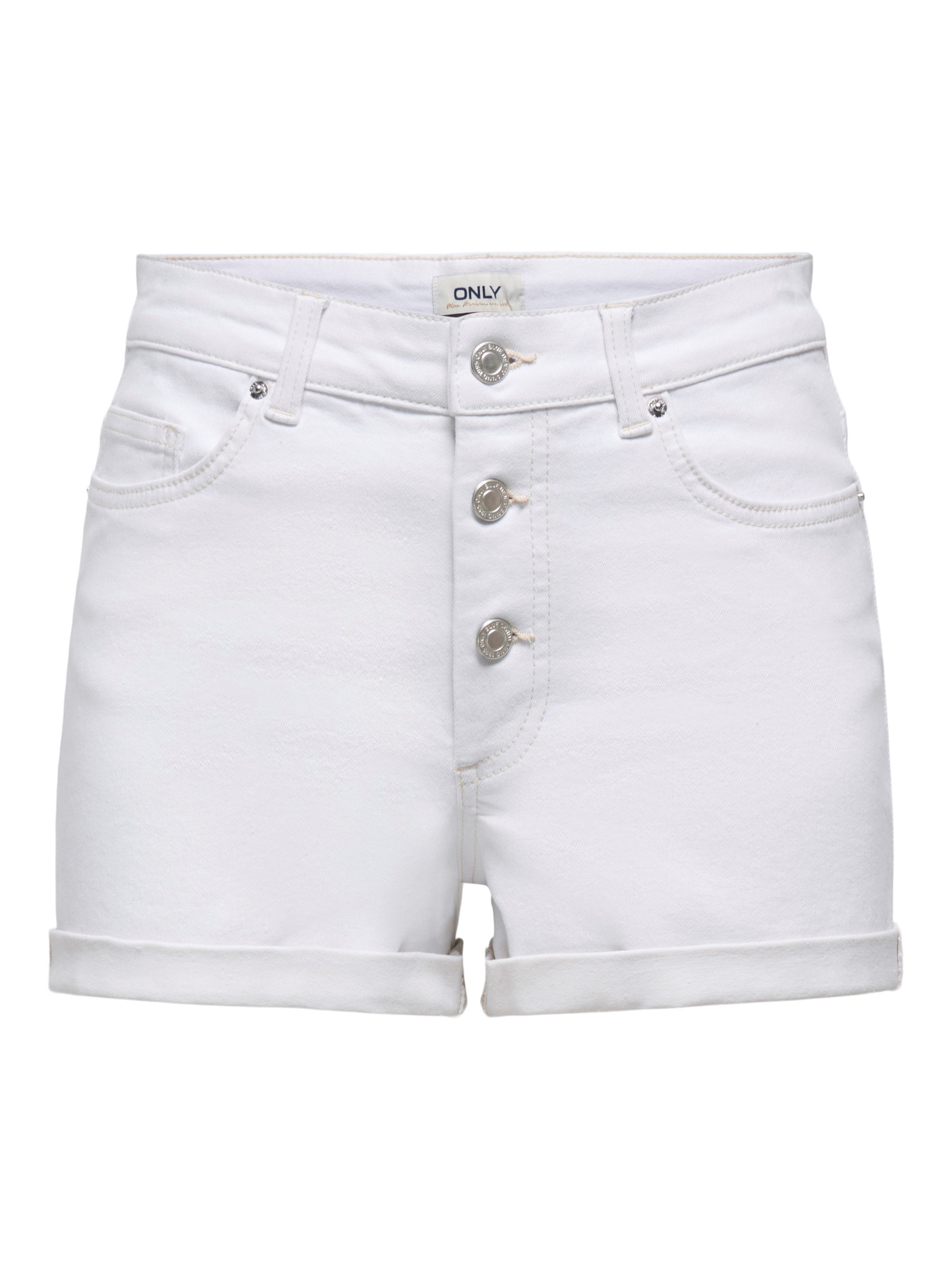 ONLY Jeansshorts ONLJESSIE MID VIS BUT SHORTS DNM Baumwollmischung