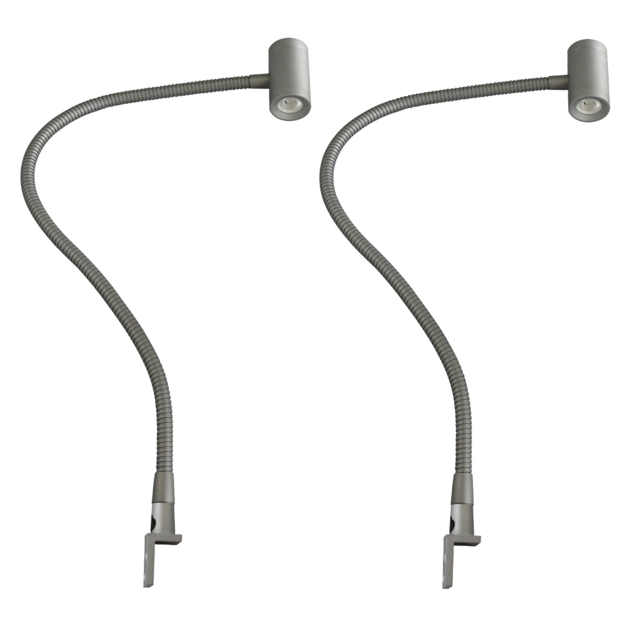 kalb Bettleuchte 3W LED Leseleuchte Flexleuchte günstig online kaufen
